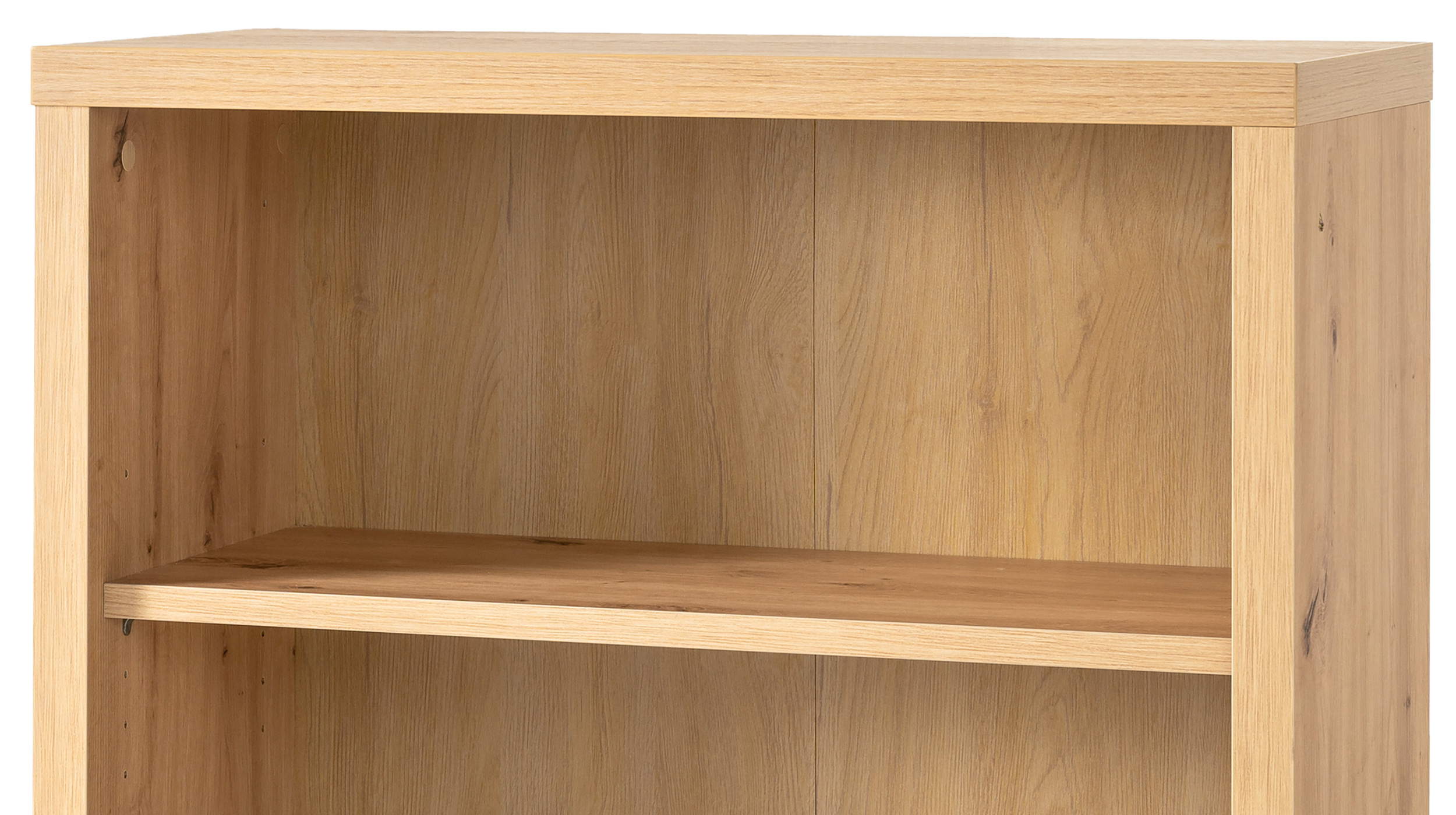 Bücherregal Artisan Eiche 82 x 110 cm 3 Ablagefächer - RILEGA