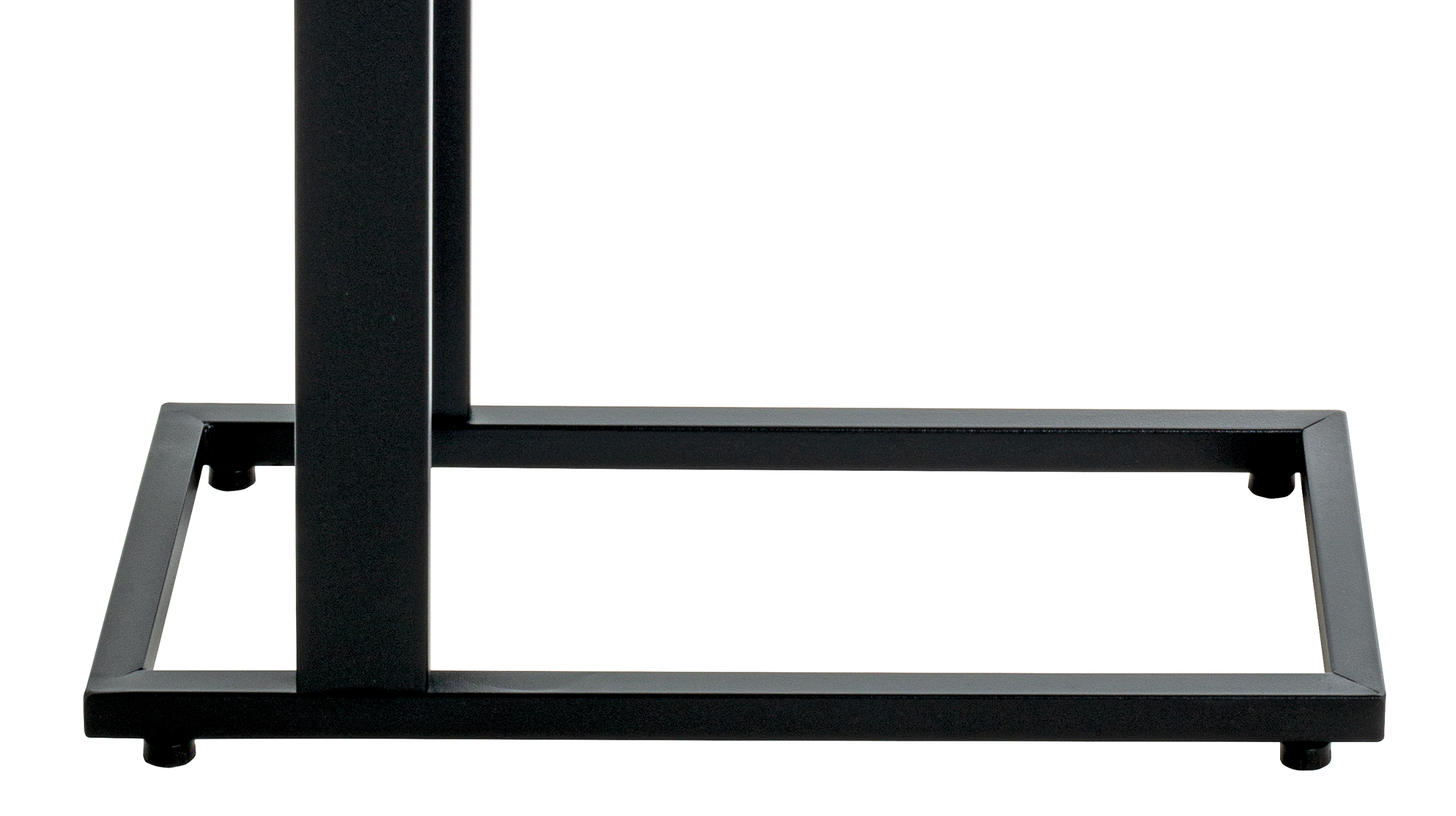 Beistelltisch Eiche Optik 24 x 64 cm Metallgestell - Saragossa