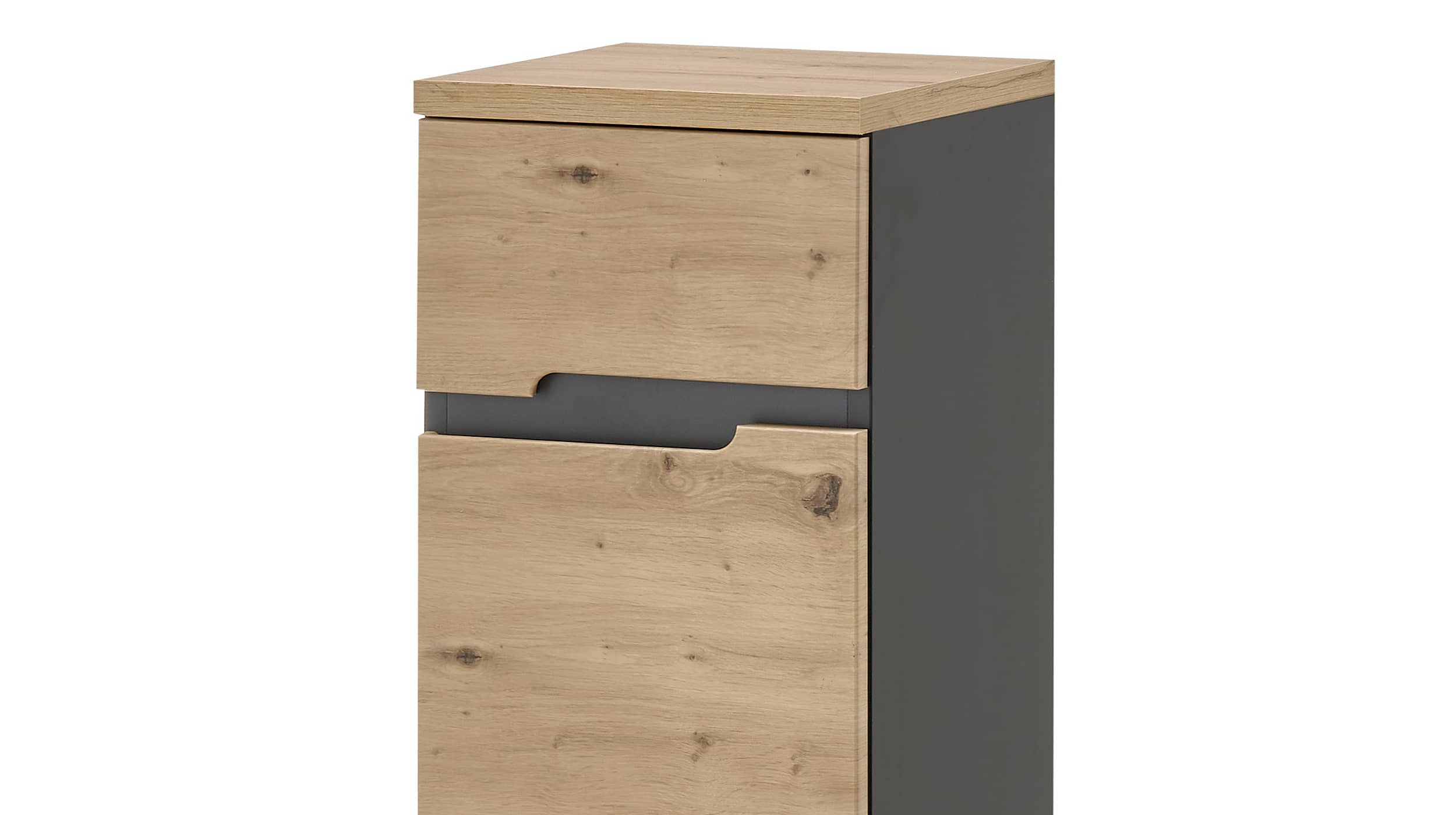 Bad Unterschrank Artisan Eiche - grau 30 cm - MEMPHIS