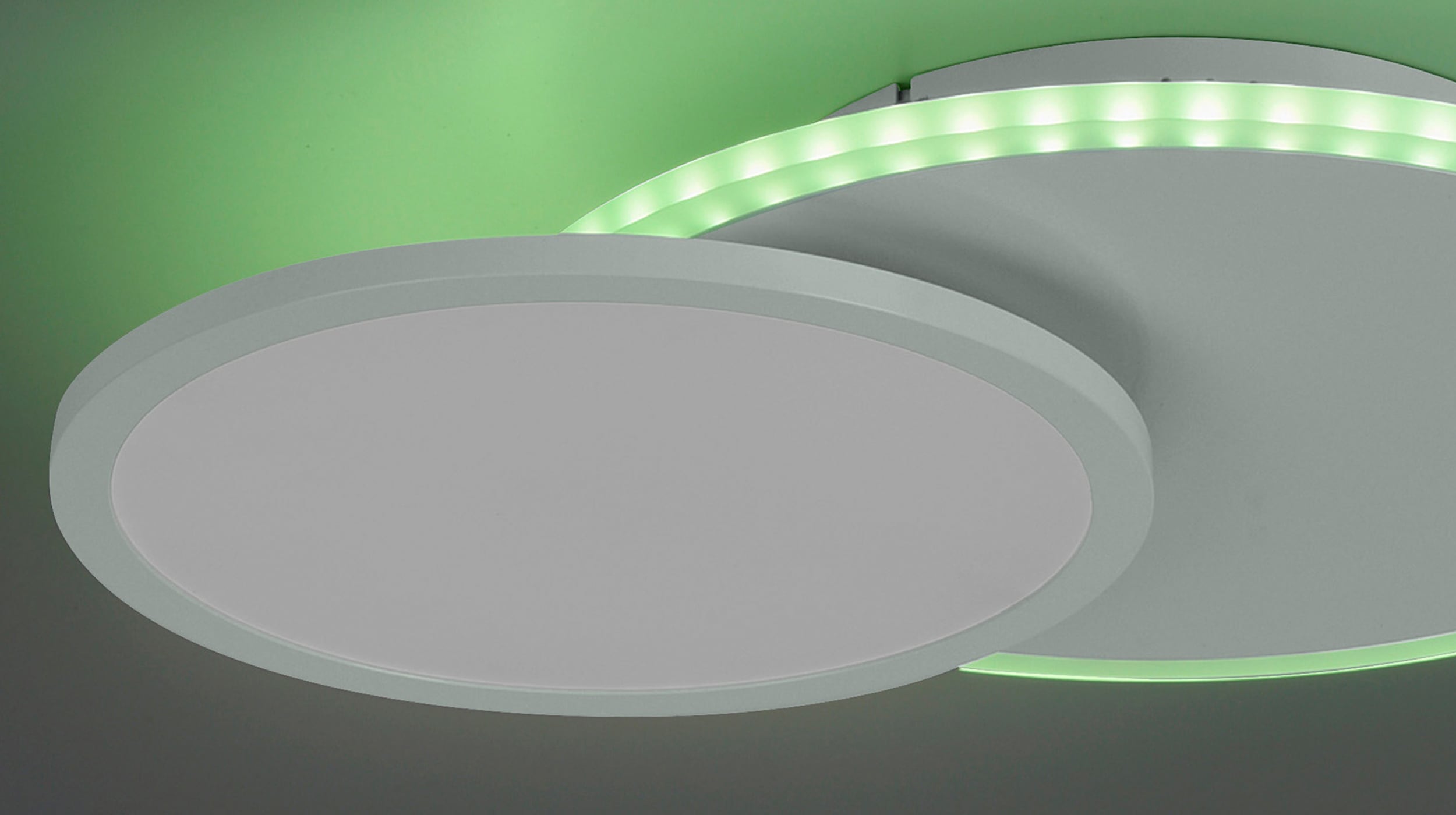 Deckenleuchte LED weiß 33 cm RGB-Farbwechsel - MADINA