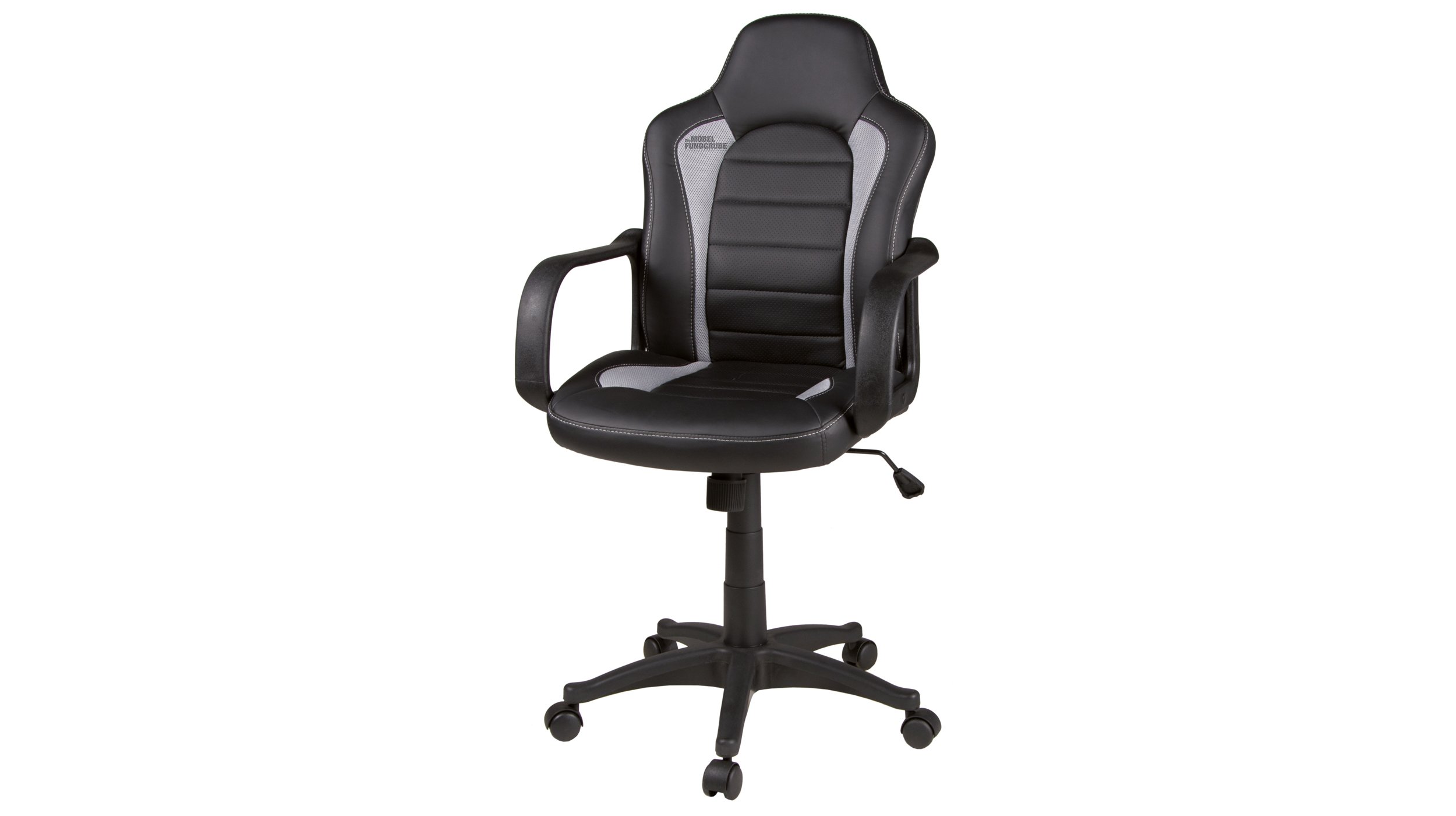Gaming Stuhl Drehstuhl schwarz - grau - ROBIN Gaming Stuhl Drehstuhl schwarz - grau - ROBIN