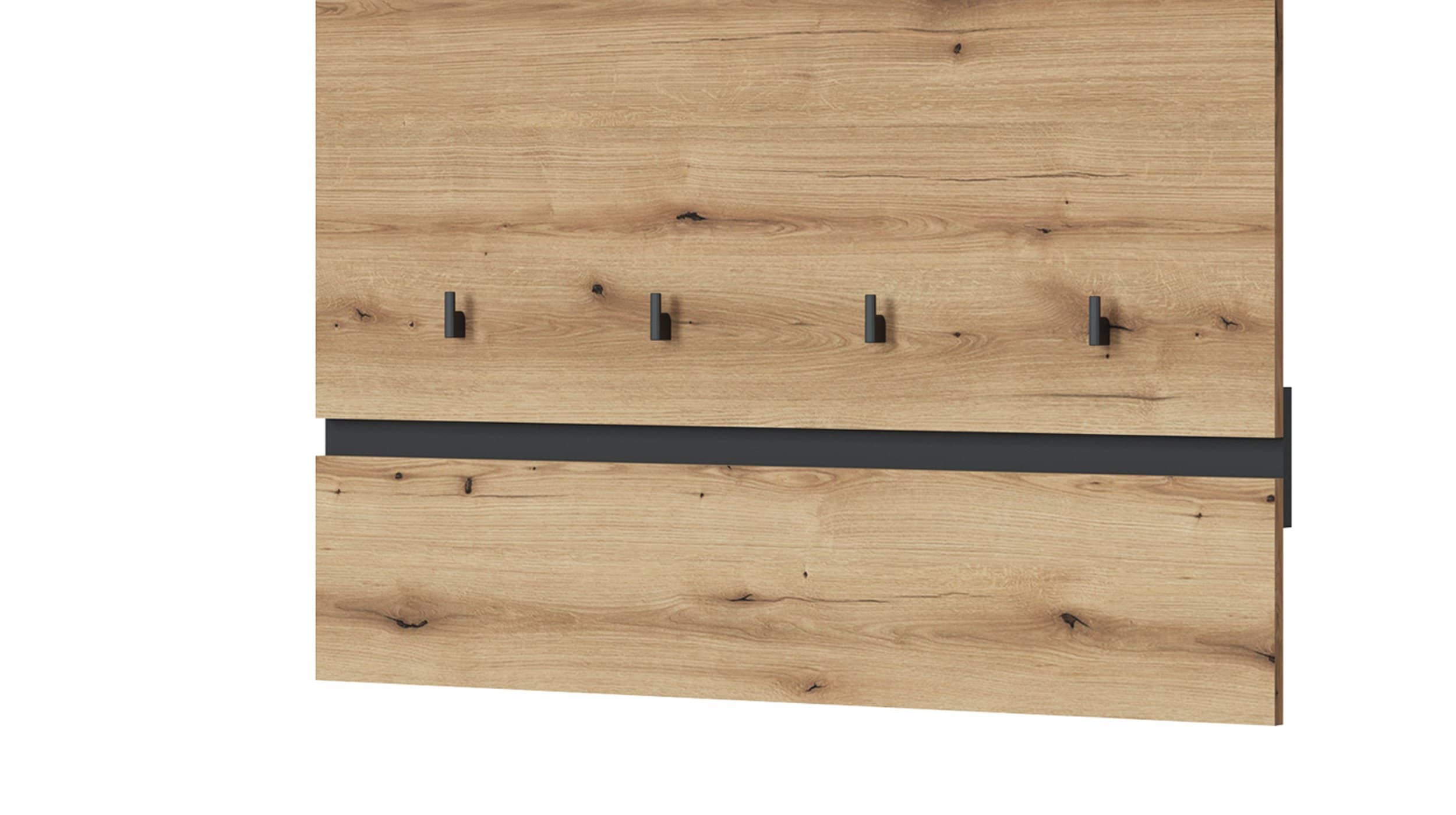 Wandgarderobe Coast Evoke Eiche 101 x 116 cm - CORTE