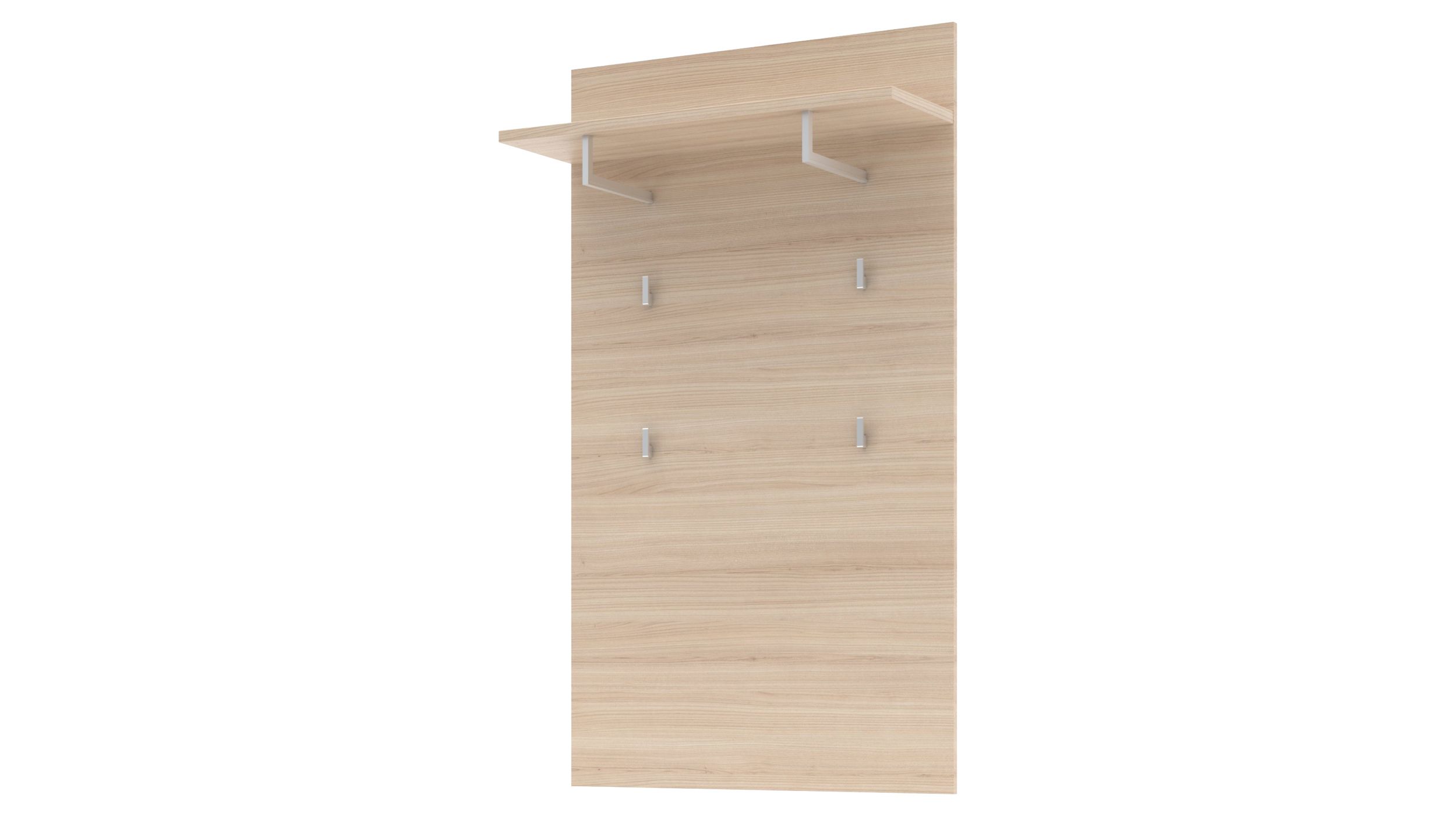 Wandgarderobe Paneel Riva Eiche 80 x 138 cm - SANTORIN Wandgarderobe Paneel Riva eiche 80 x 138 cm - SANTORIN