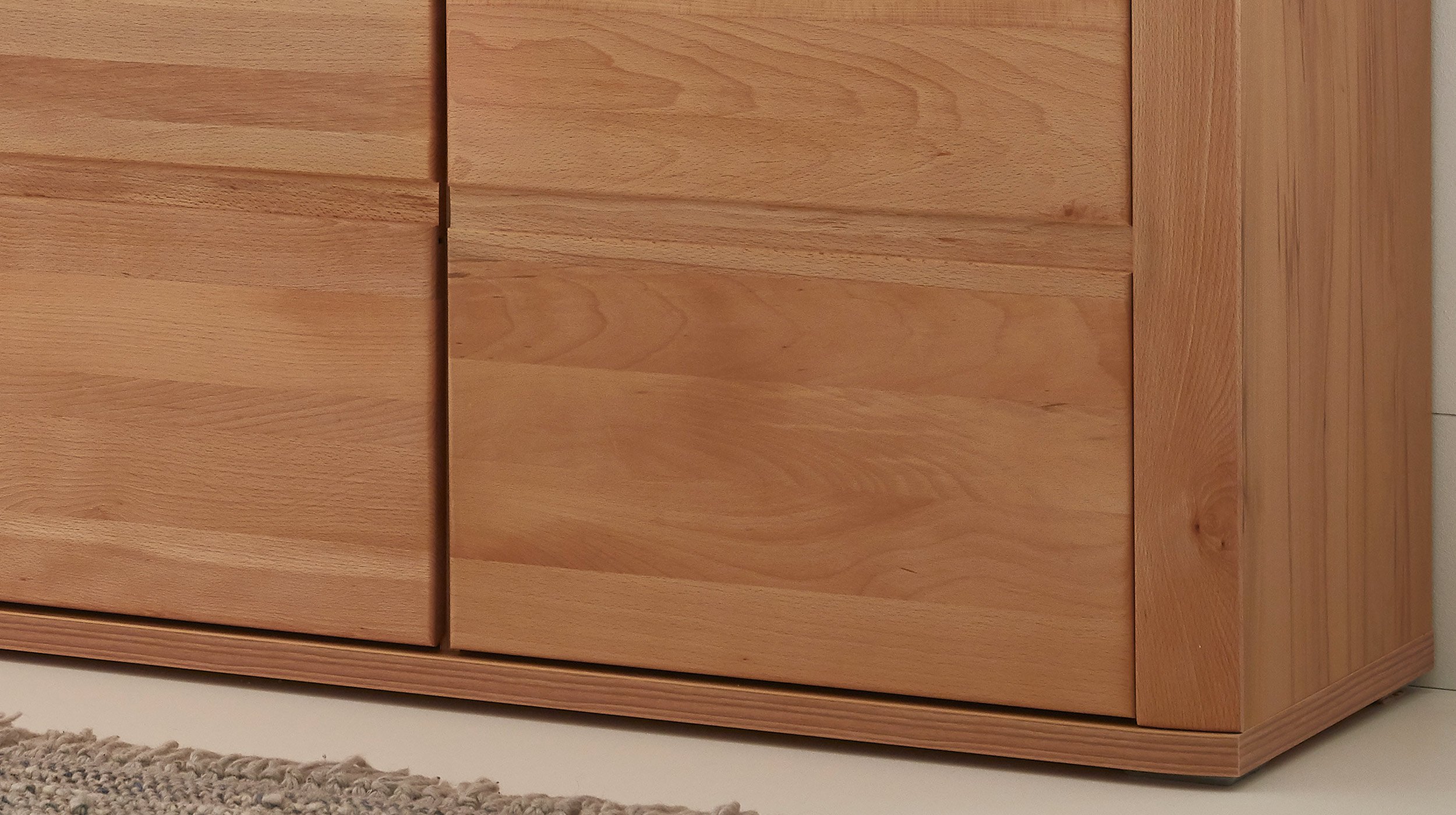 Sideboard - Kernbuche teilmassiv - 170 cm - KORSIKA