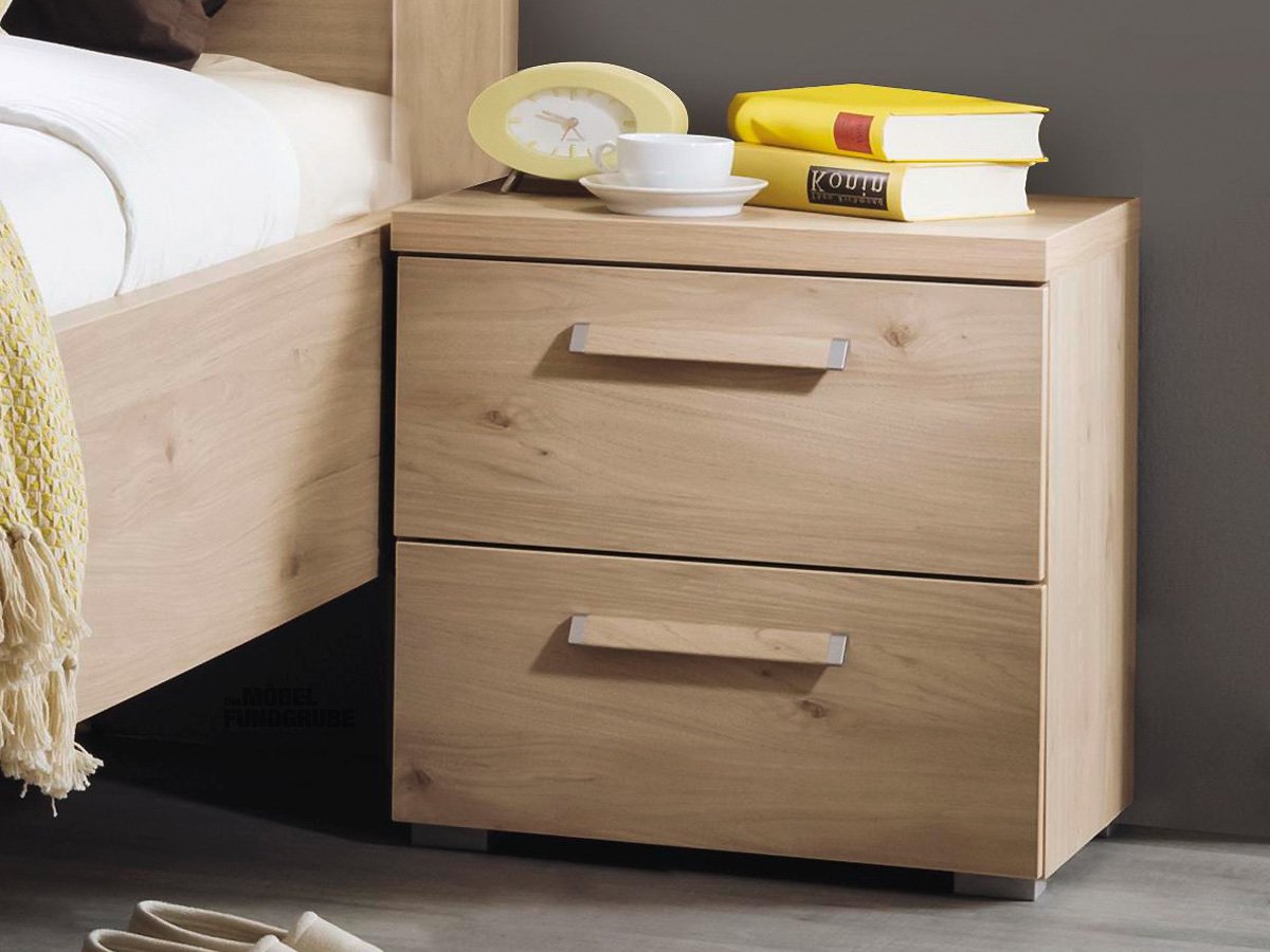 Nachttisch Jackson Hickory 49 cm x 41 cm - EVELYN