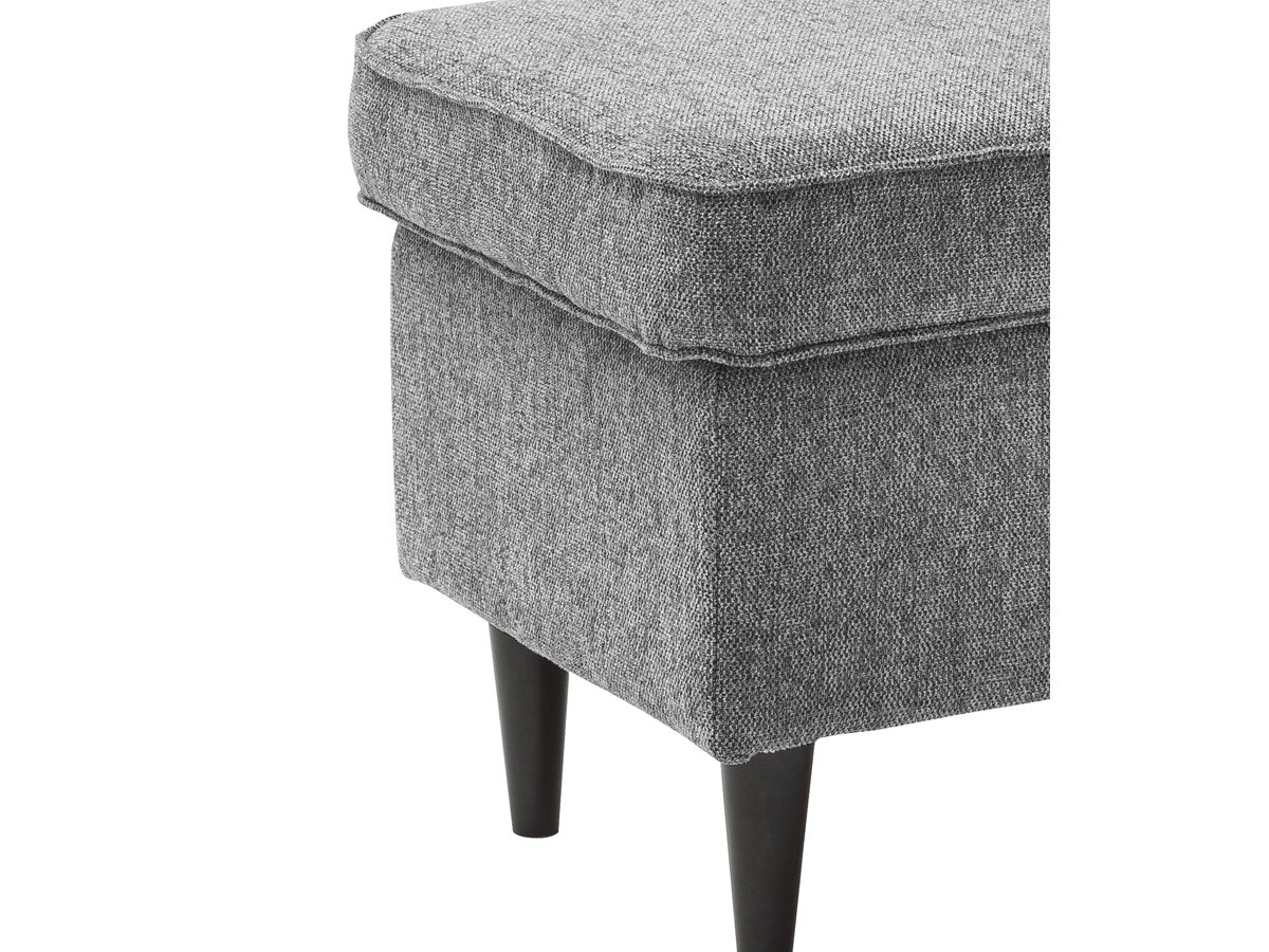 Hocker anthrazit 63 x 42 cm - OSKAR