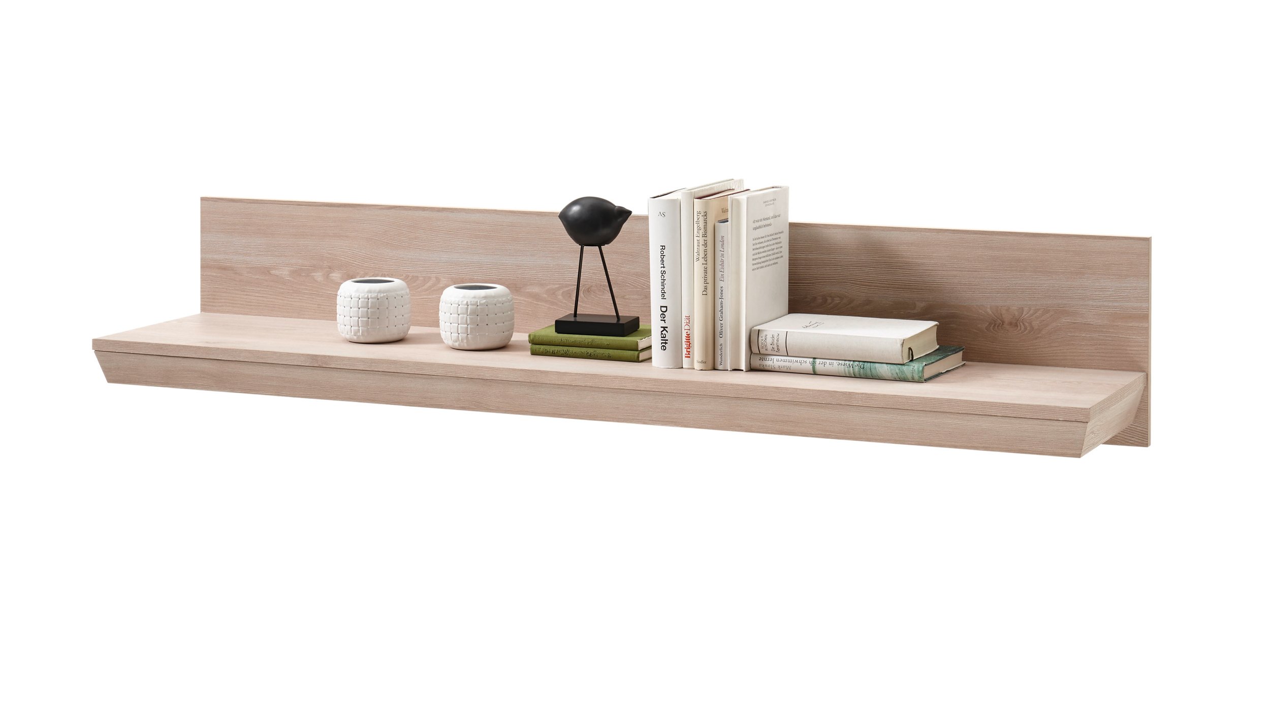 Wandboard Polar Eiche 132 cm Wandregal - AVENUE Wandboard Polar Eiche 132 cm Wandregal - AVENUE