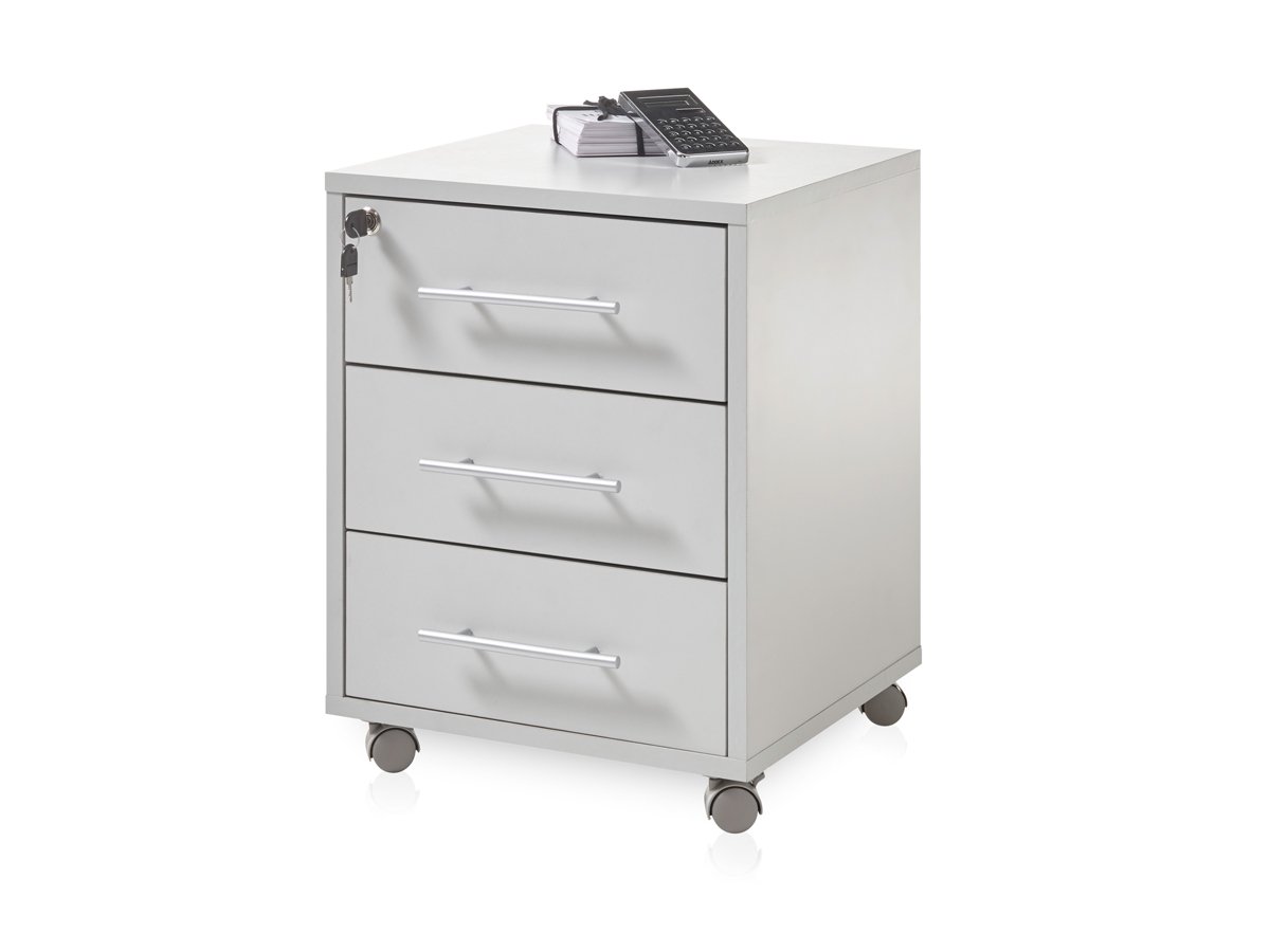 Rollcontainer lichtgrau 43 x 42 cm - PRONTO Rollcontainer lichtgrau 43 x 42 cm - PRONTO
