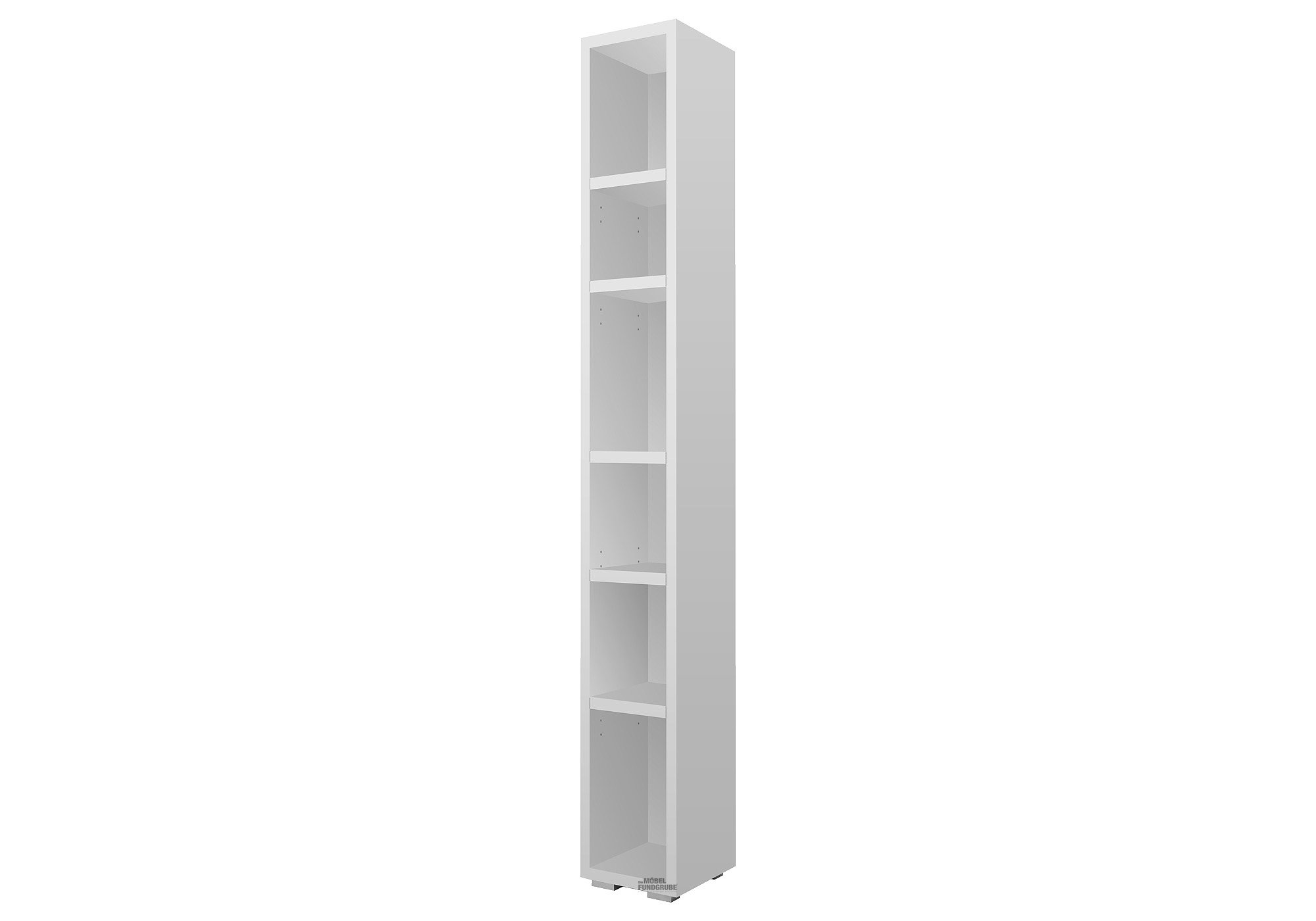 Bücherregal Standregal weiß 25 x 191 cm - IMAGE Bücherregal Standregal weiß 25 x 191 cm - IMAGE