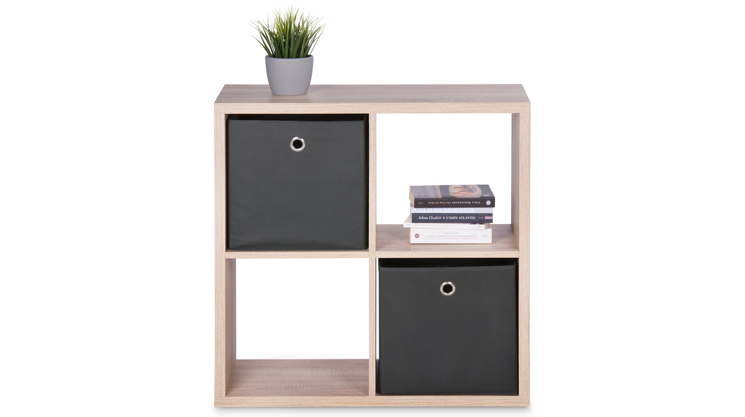 Standregal Sonoma Eiche  73 x 73 cm - 4 Fächer - MAX