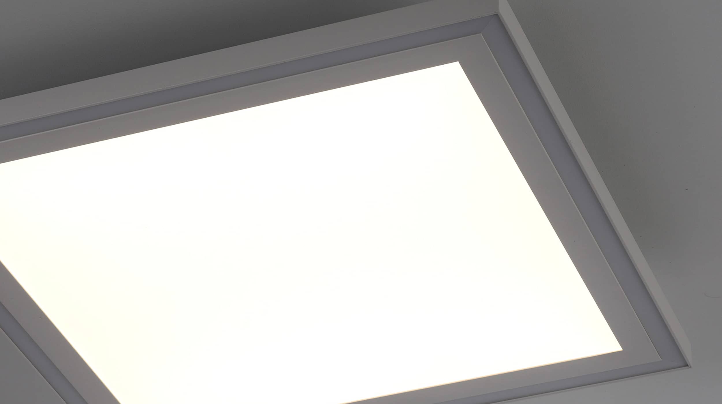 Deckenleuchte LED weiß 40 cm mit RGB-Farbwechsel - EDGING