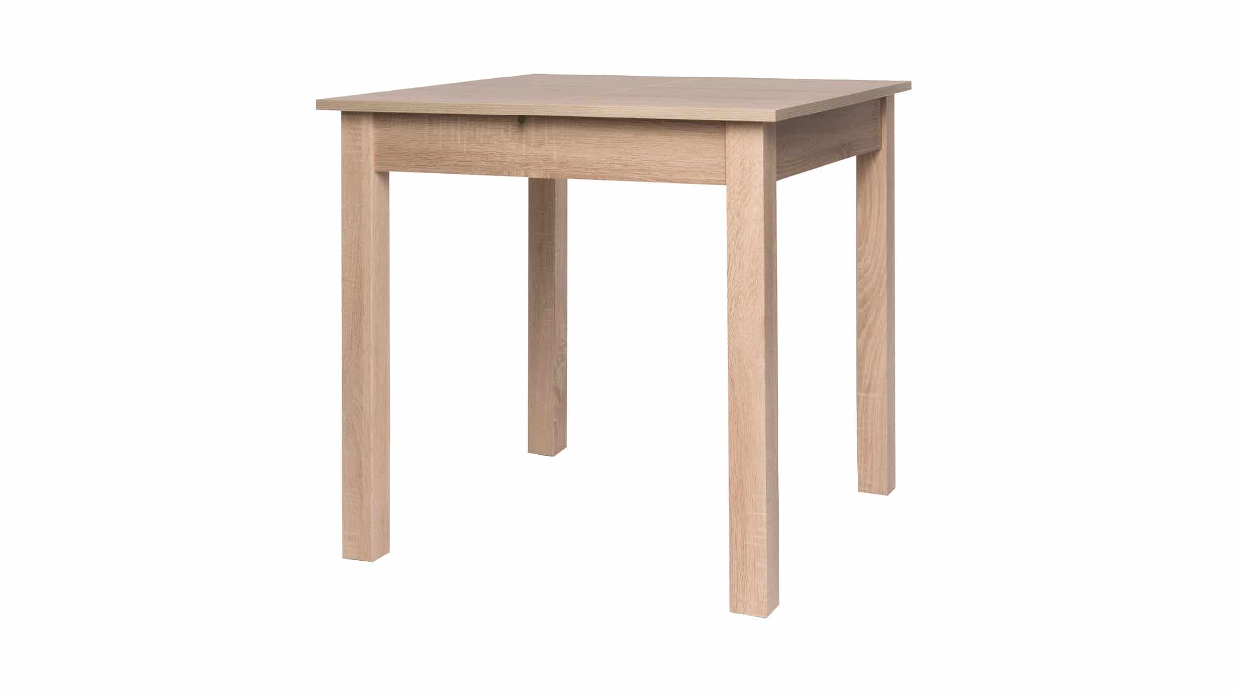 Esstisch 80 - 120 cm ausziehbar Sonoma Eiche - COBURG Esstisch 80 - 120 ausziehbar Sonoma Eiche - COBURG