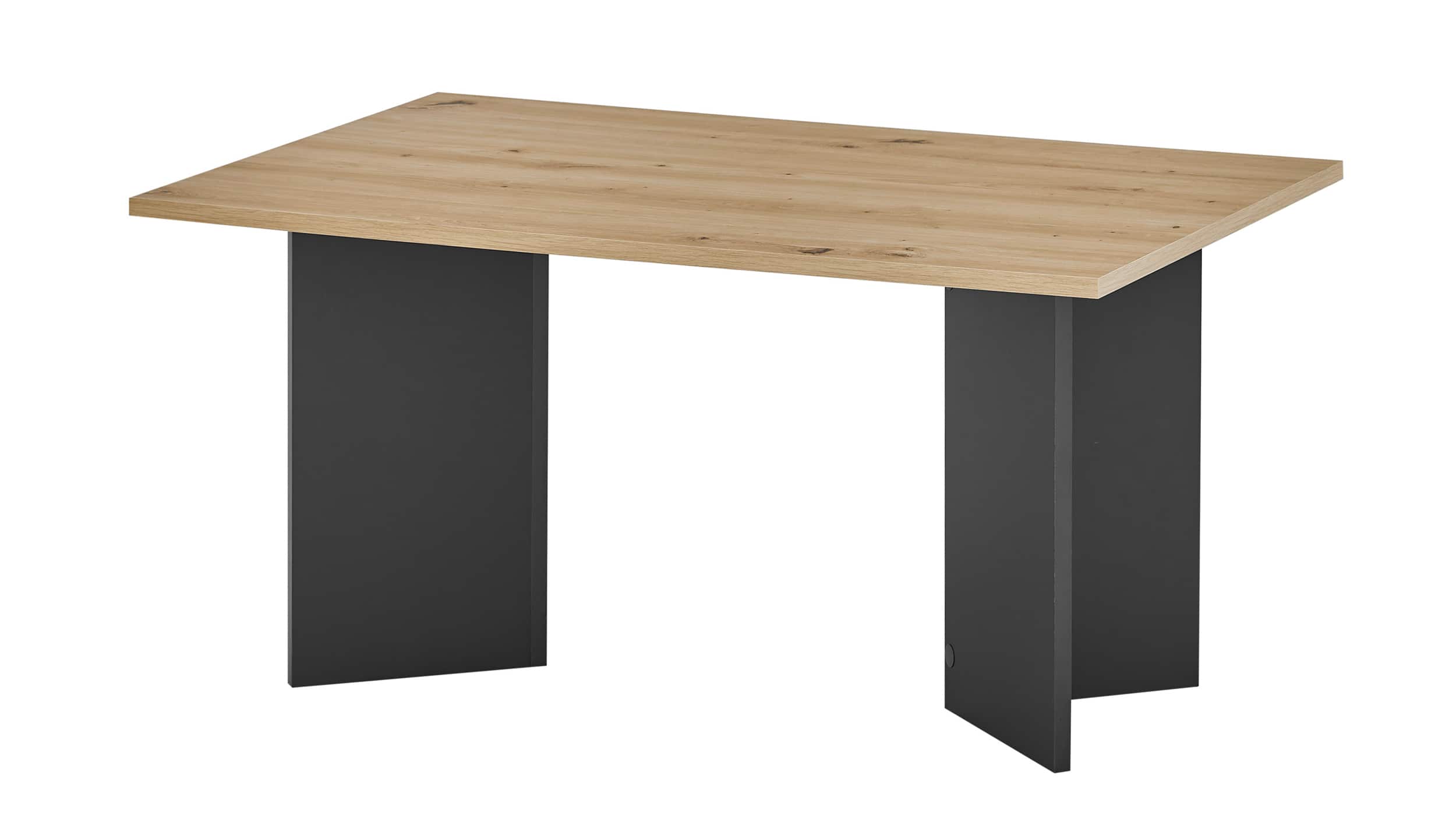 Couchtisch Artisan Eiche - grau - 86 x 58 cm - MINIMAL Couchtisch Artisan Eiche - grau - 86 x 58 cm - MINIMAL