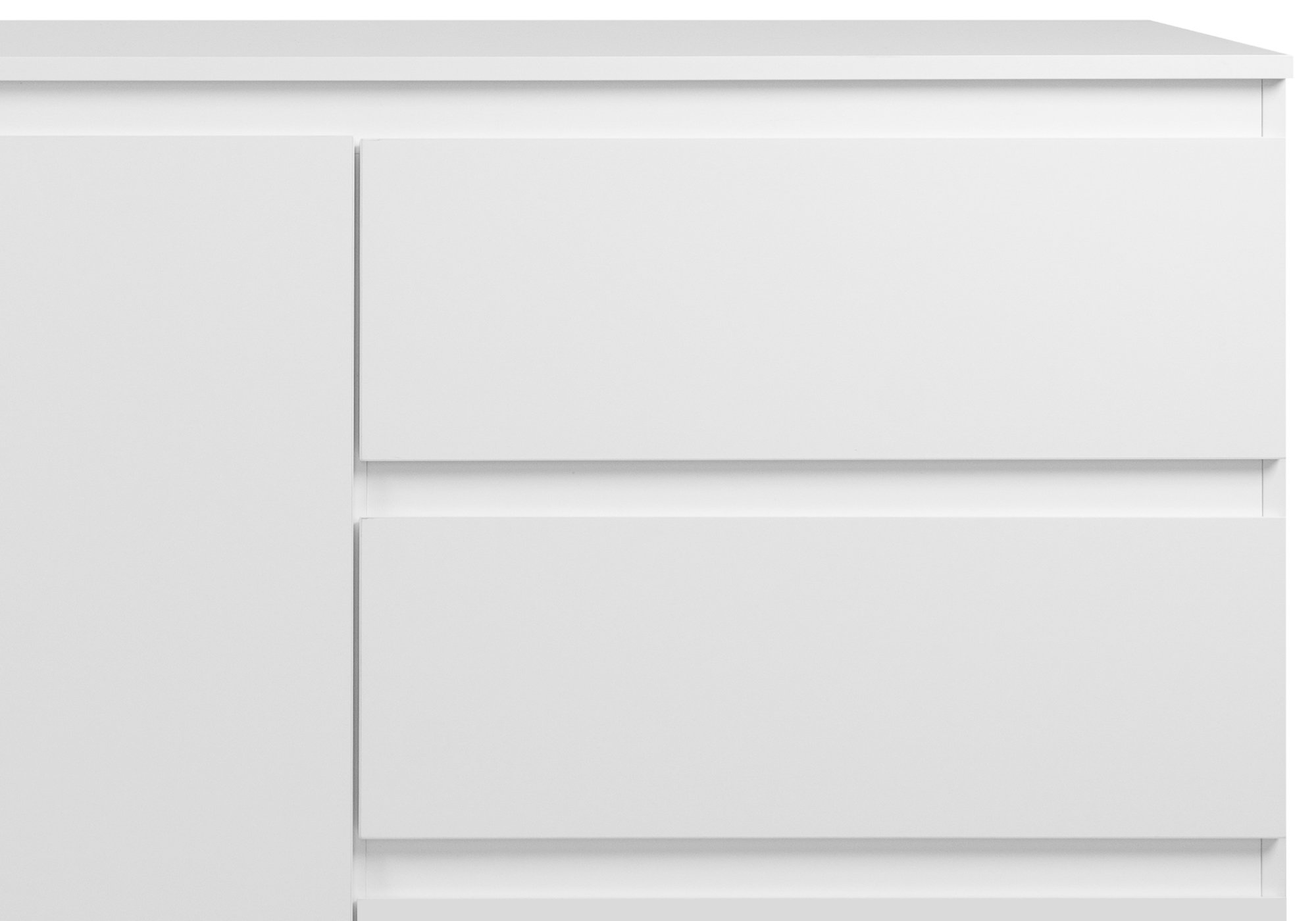 Sideboard mit 3 Schubladen - weiß matt 178 cm - IMAGE
