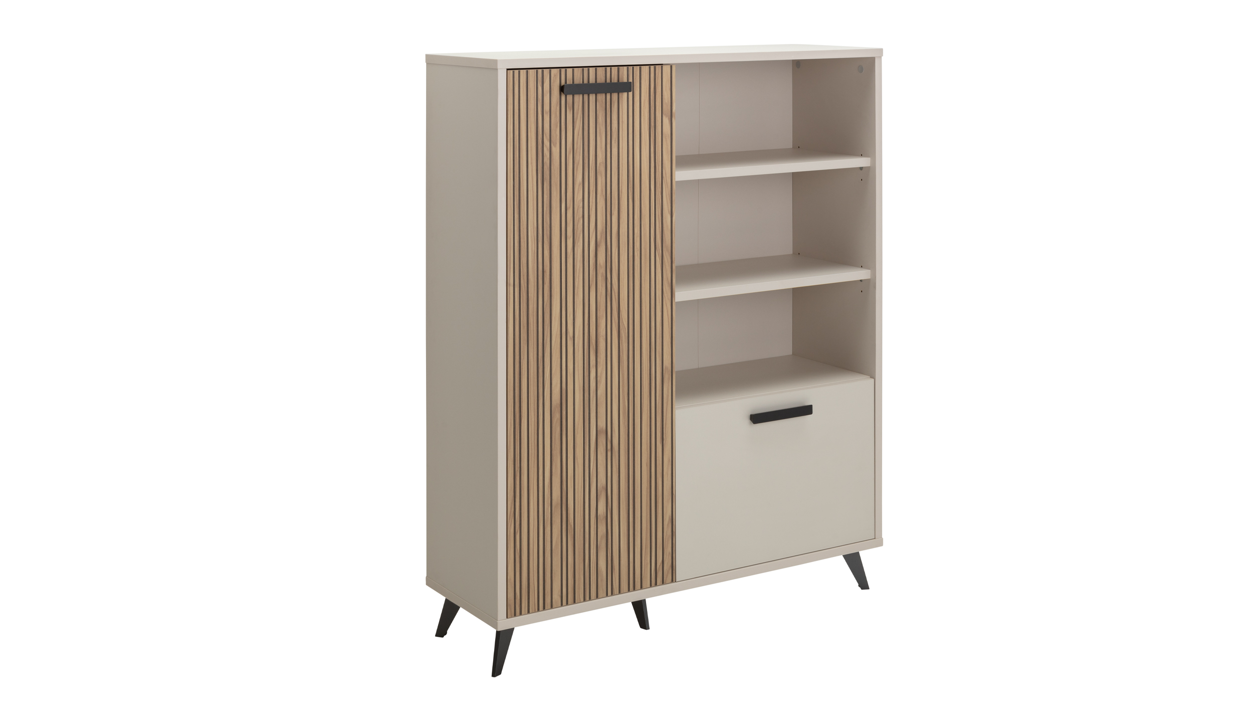 Highboard 2 Türen Eiche - beige - 101 cm - BRAVO Highboard 2 Türen Eiche - beige - 101 cm - BRAVO