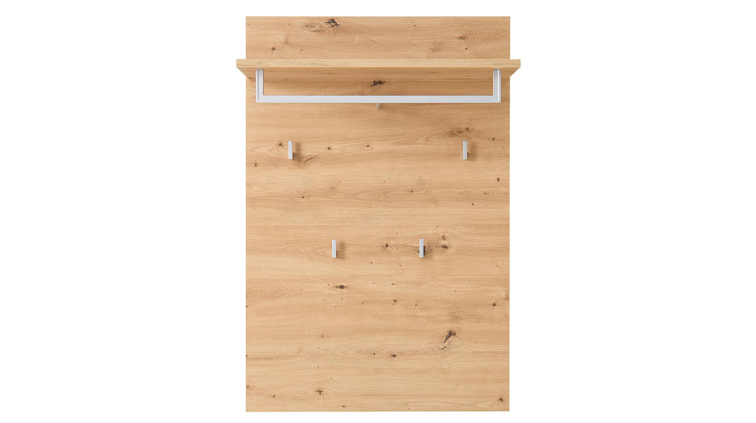 Wandgarderobe Paneel Artisan Eiche 78 x 117 cm - BARI