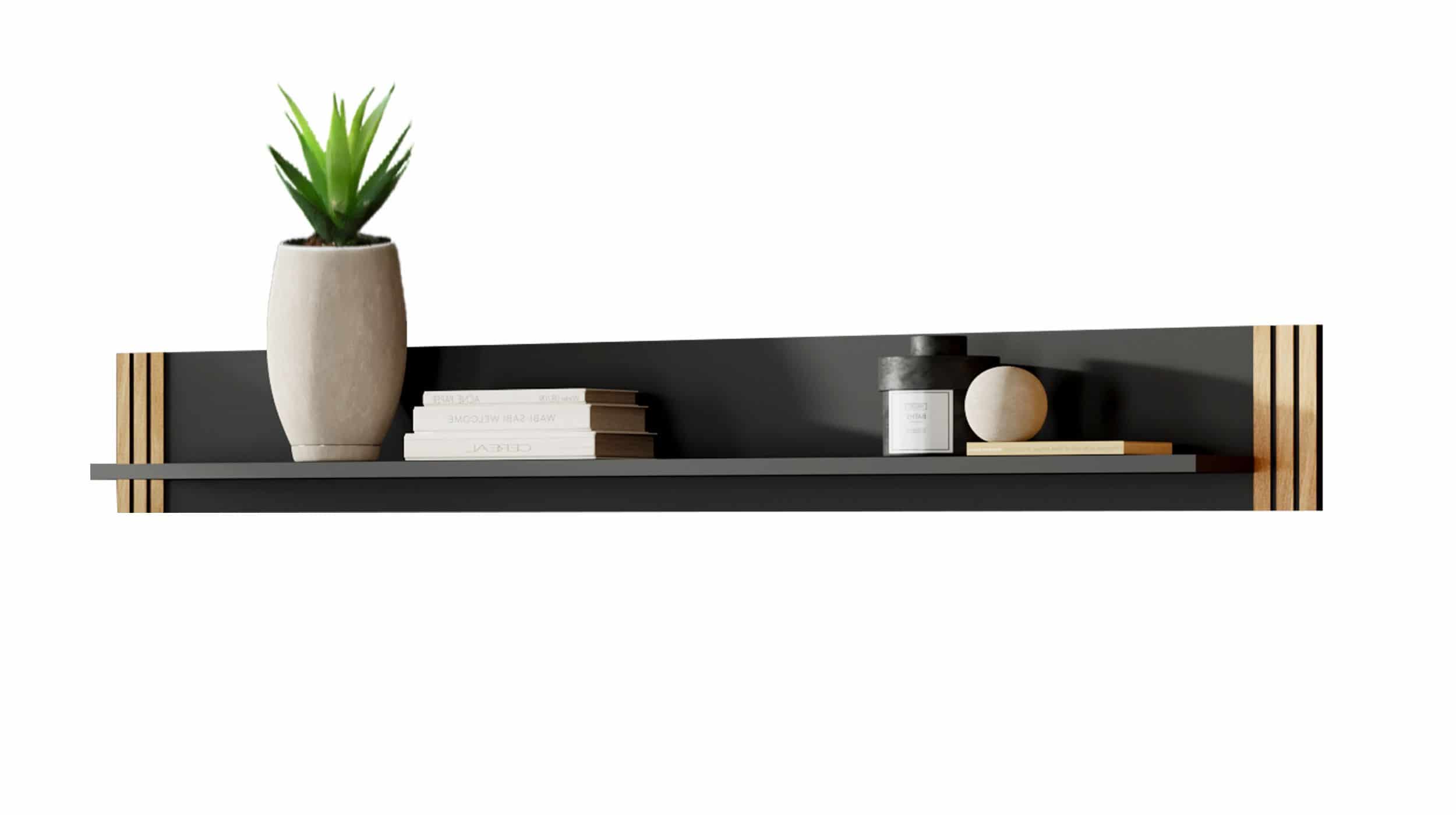 Wandboard Eiche teilmassiv geölt 164 cm - BELLA Wandboard Eiche teilmassiv geölt 164 cm - BELLA