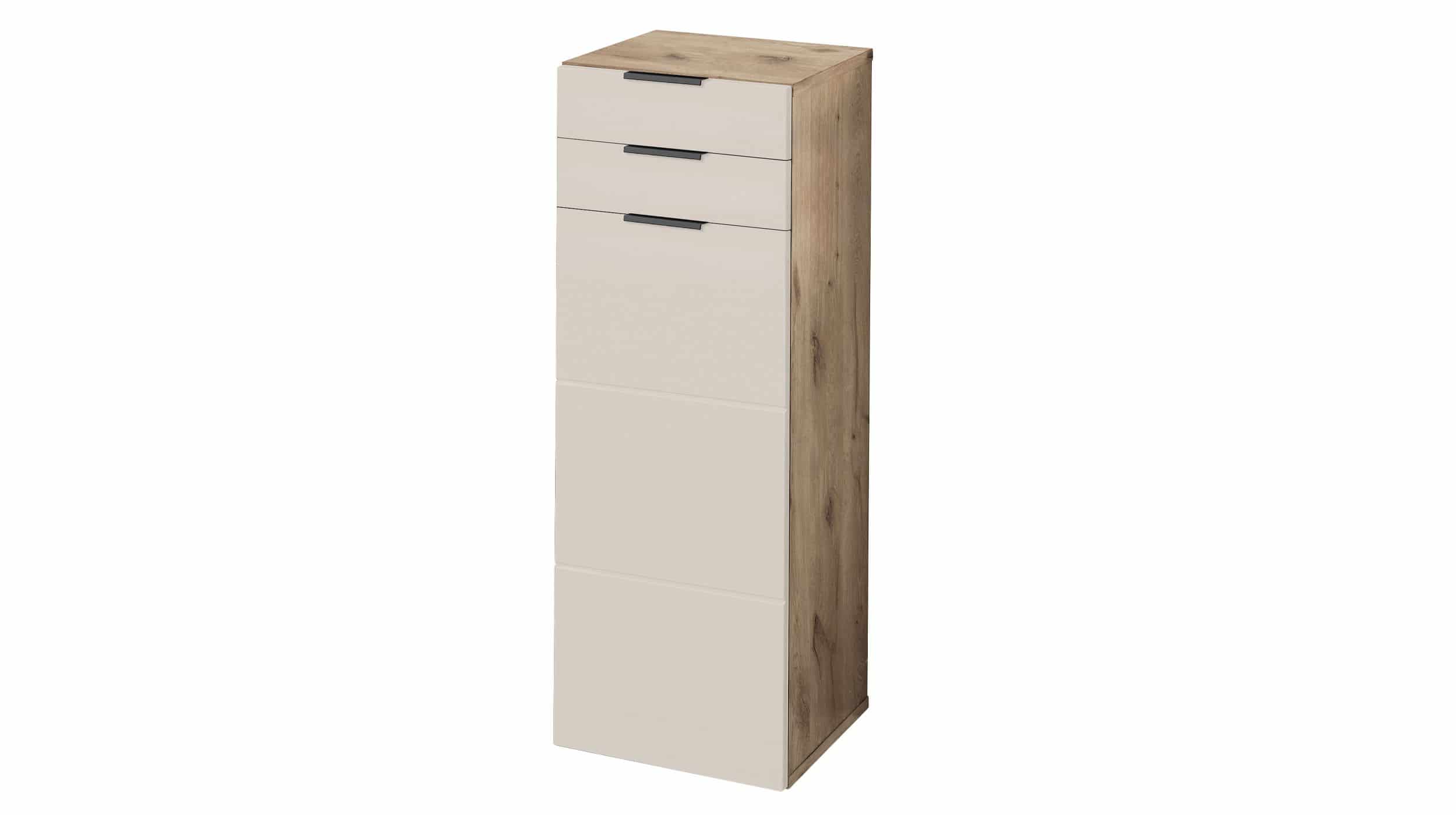 Bad Unterschrank Viking Eiche - beige 34 cm - 1 Tür - KRETA Bad Unterschrank Viking Eiche - beige 34 cm - 1 Tür - KRETA