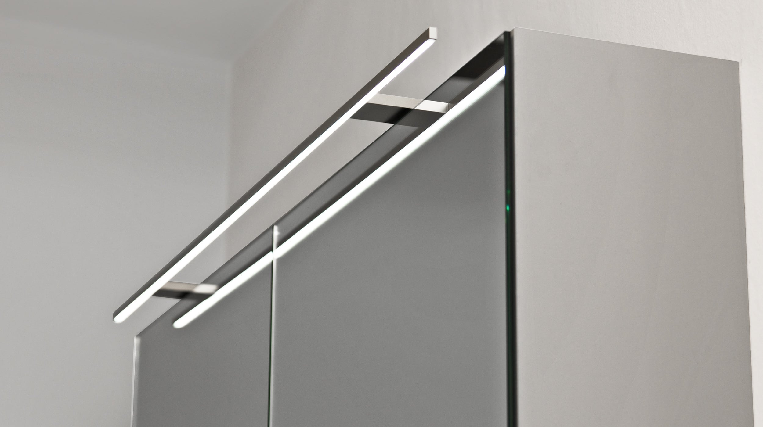 Nobilia Badmöbelset grau - 2-tlg - Waschplatz 120 cm - ROMAO