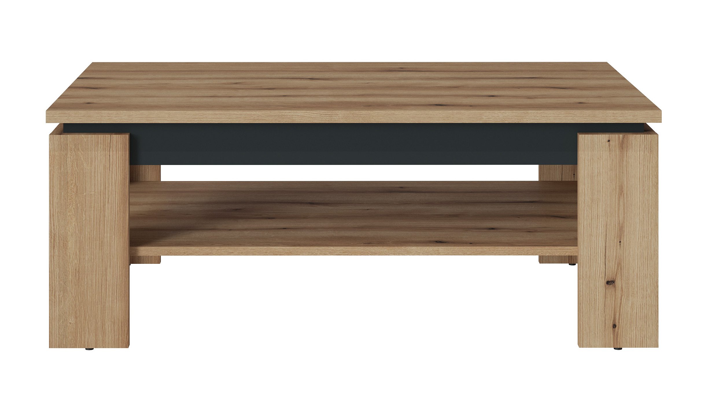 Couchtisch Coast Evoke Eiche - grau 110 x 67 cm - CORTE