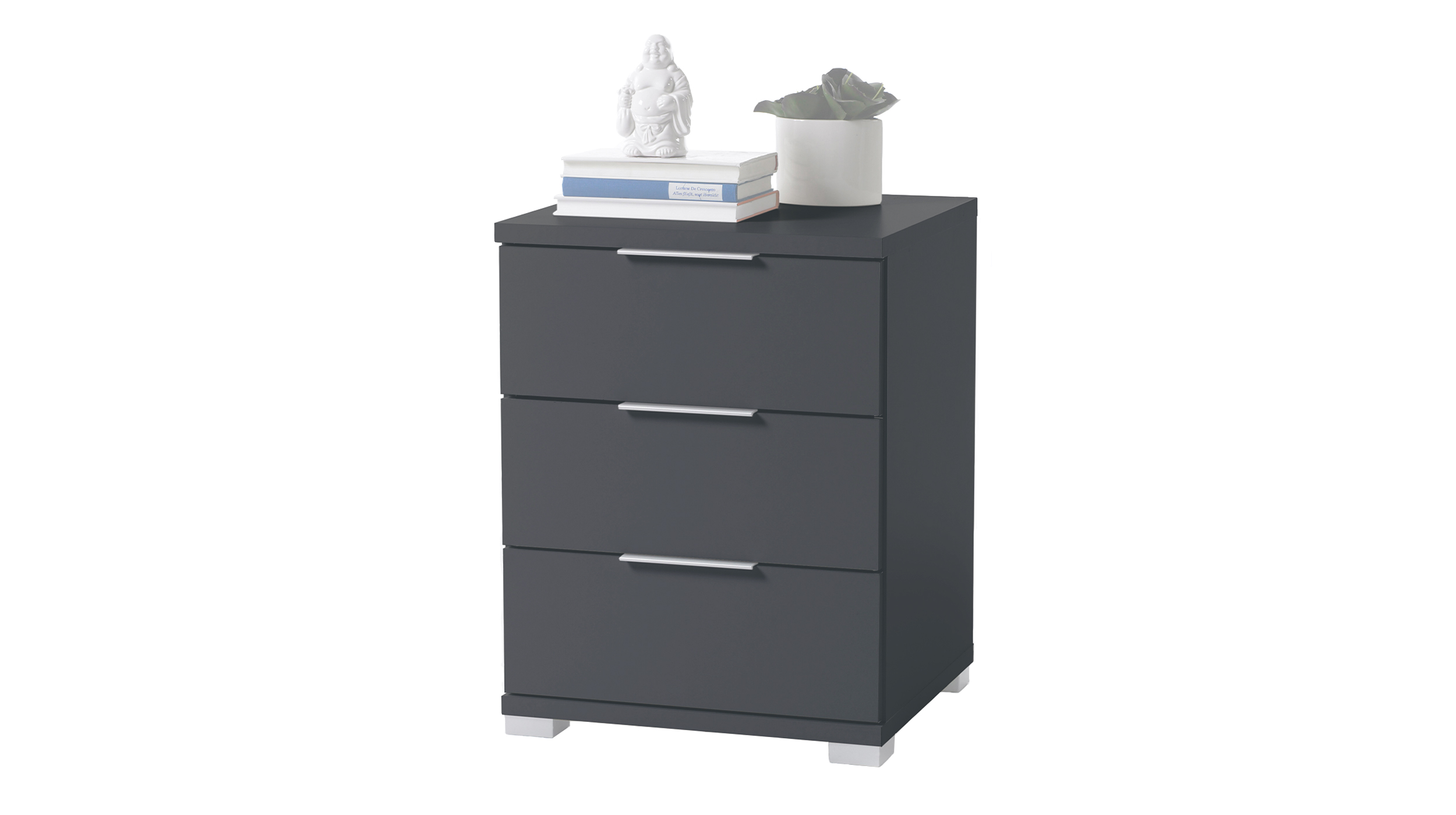 Nachttisch graphit 46 x 42 cm - UNIVERSAL Nachttisch graphit 46 x 42 cm - UNIVERSAL
