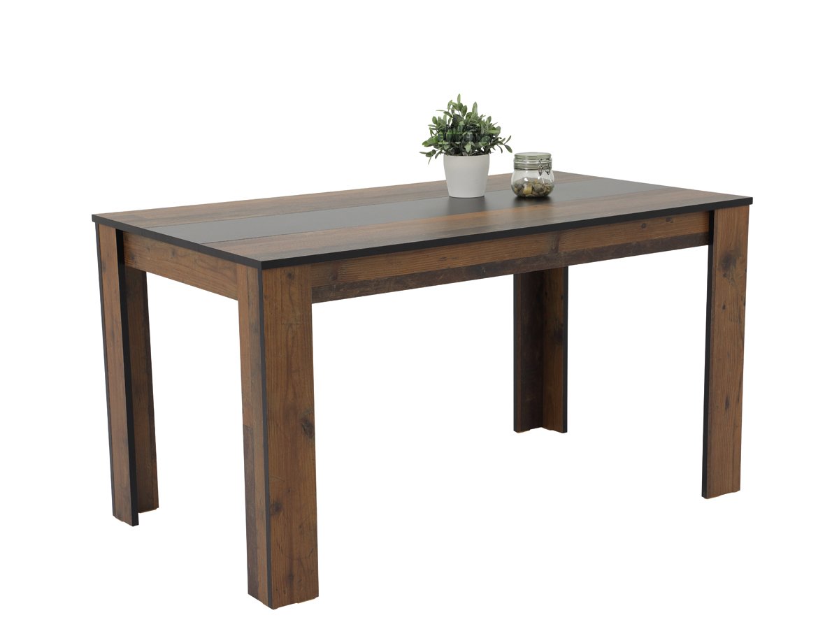 Esstisch 140 x 70 cm Old Wood - MAREIKE Esstisch 140 x 70 cm Old Wood - MAREIKE