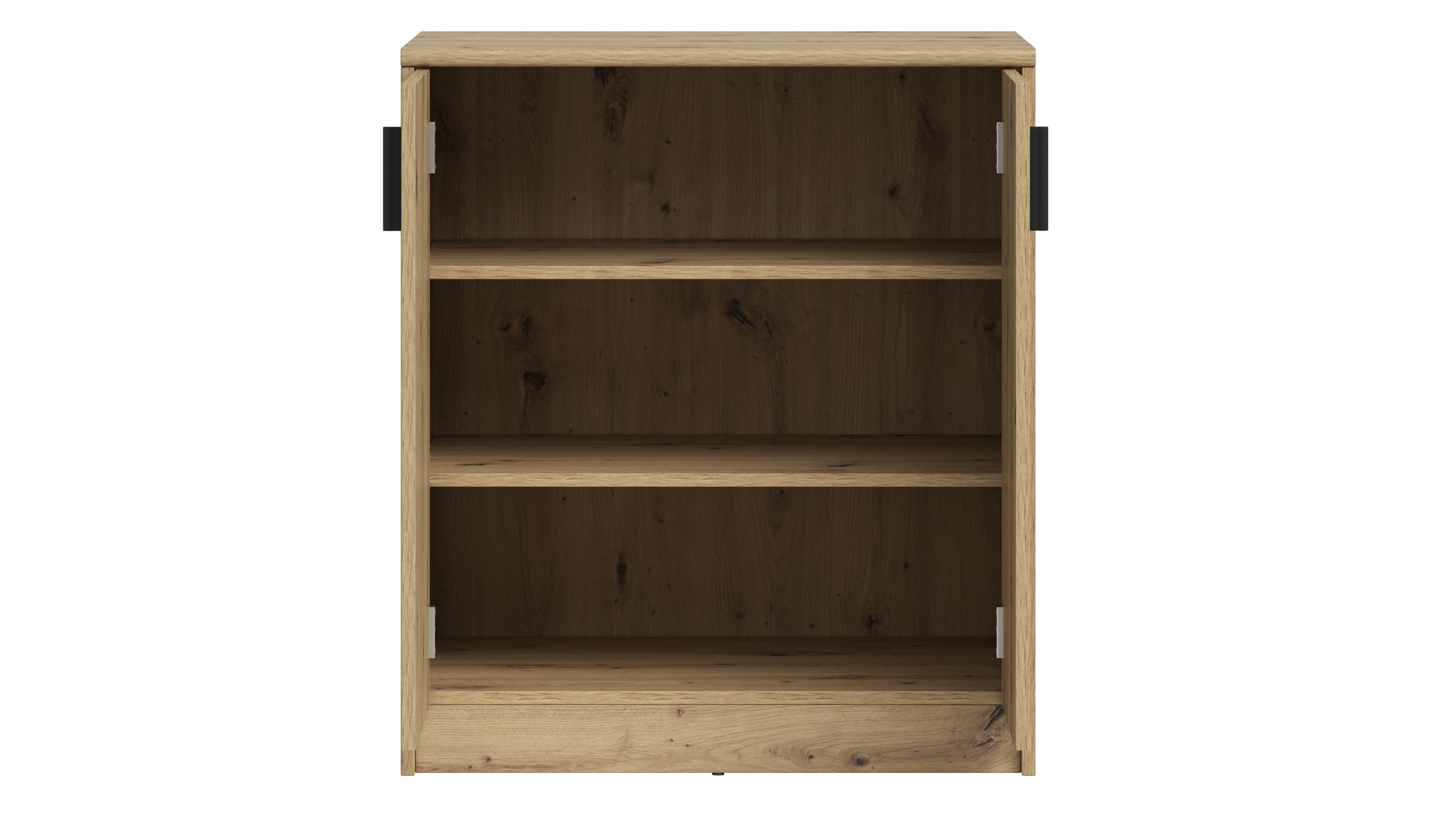 Kommode Artisan Eiche 74 x 50 cm - 2-türig - NELLY