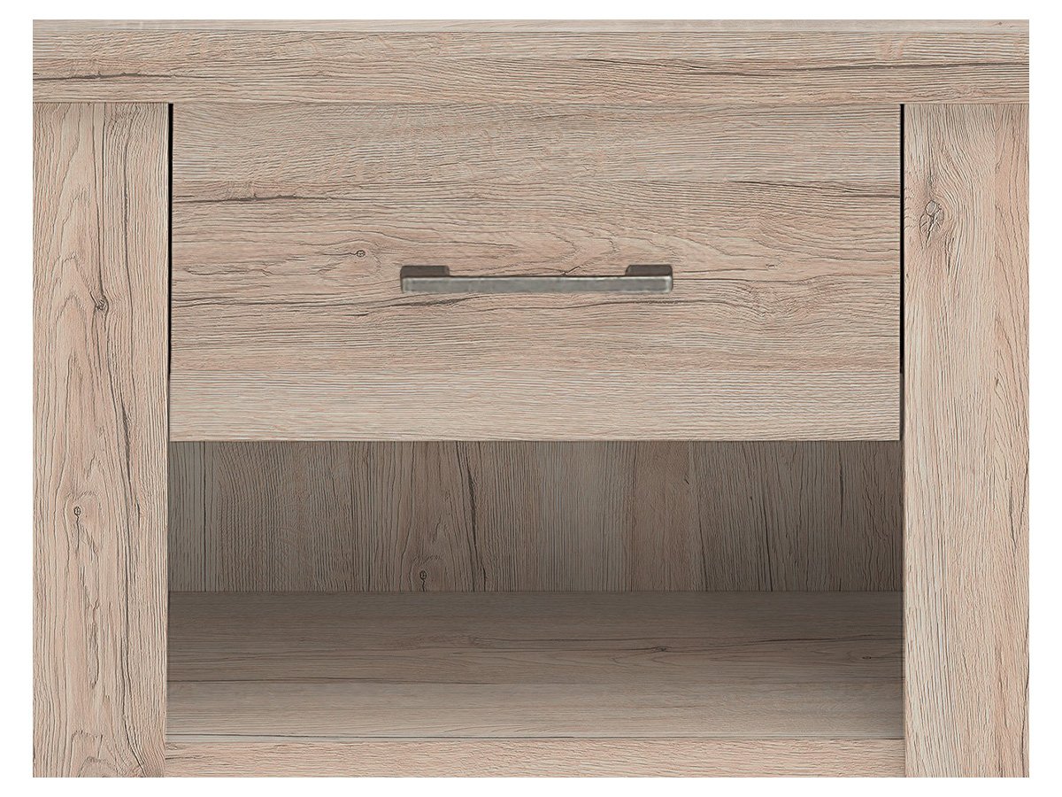 Nachttisch San Remo Eiche Dekor 60 cm x 42 cm - LUCA