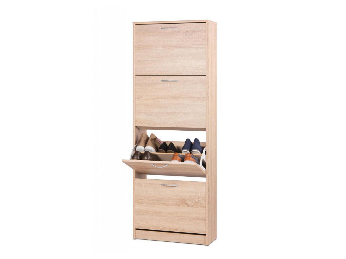 Schuhschrank Sonoma Eiche 58 x 162 cm - MAINZ