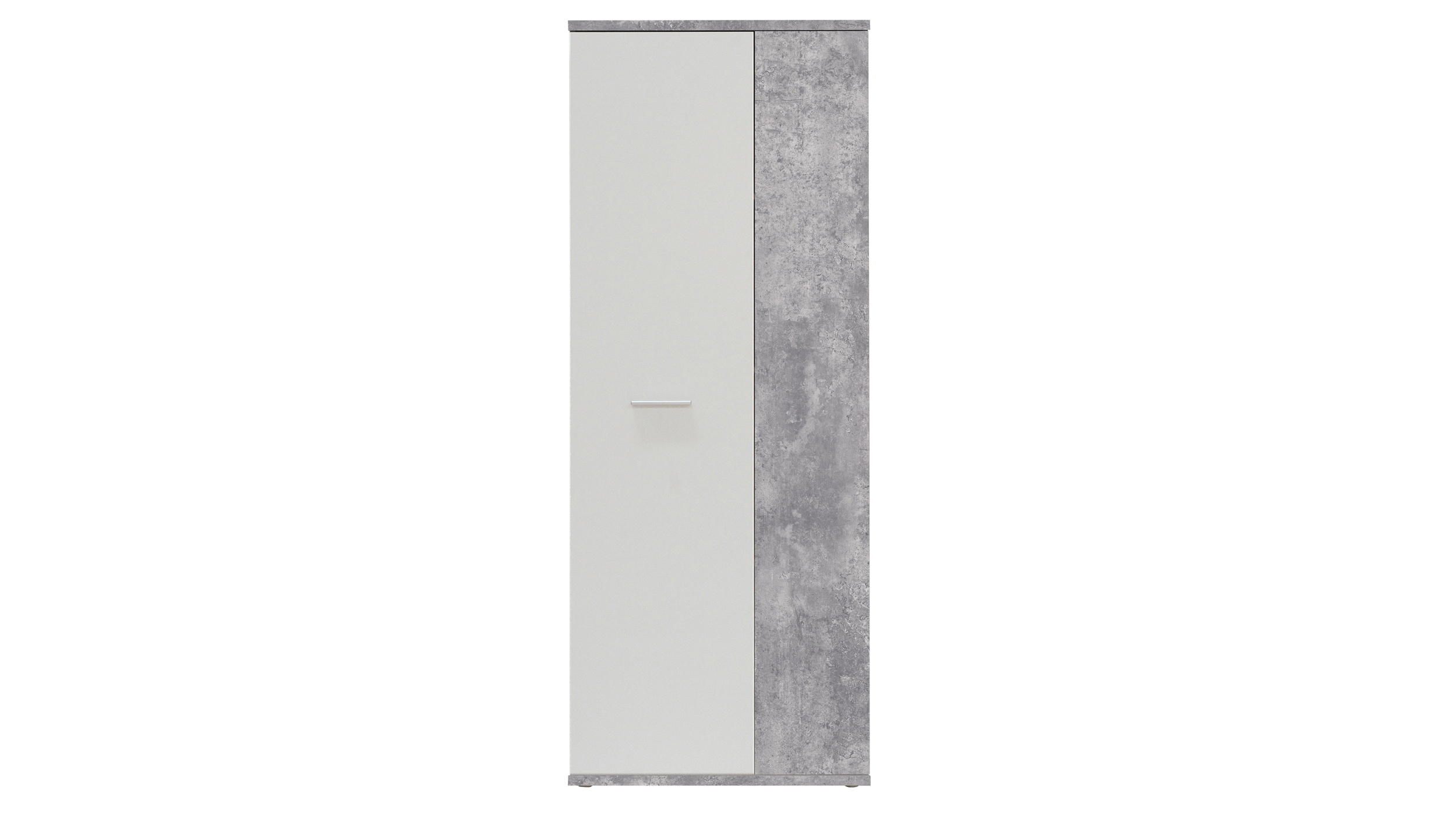 Mehrzweckschrank Betonoptik - weiß 69 x 179 cm - NET Mehrzweckschrank Betonoptik - weiß 69 x 179 cm - NET