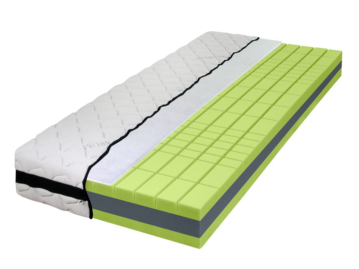 7-Zonen-Kaltschaum-Matratze 90 x 200 cm - KATHARINA 7-Zonen-Kaltschaum-Matratze 90 x 200 cm - KATHARINA