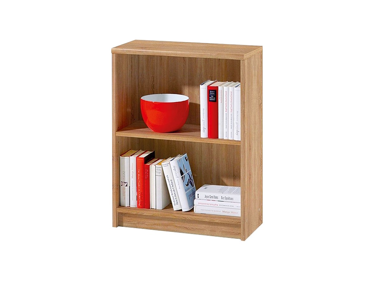 Bücherregal Standregal Sonoma Eiche 60 x 78 cm - 1 Einlegeboden - LILLY Bücherregal Standregal Sonoma Eiche 60 x 78 cm - 1 Einlegeboden - LILLY