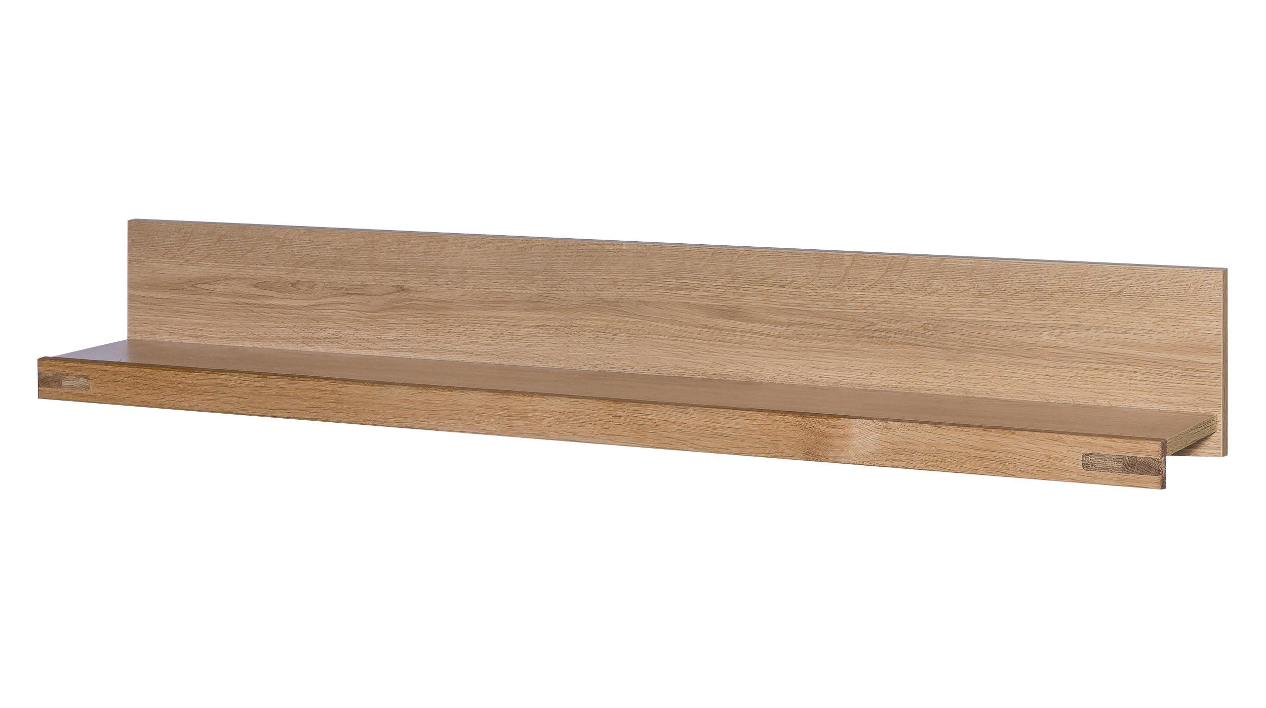 Wandboard Wildeiche teilmassiv geölt 138 cm - FREYJA Wandboard Wildeiche teilmassiv geölt 138 cm - FREYJA