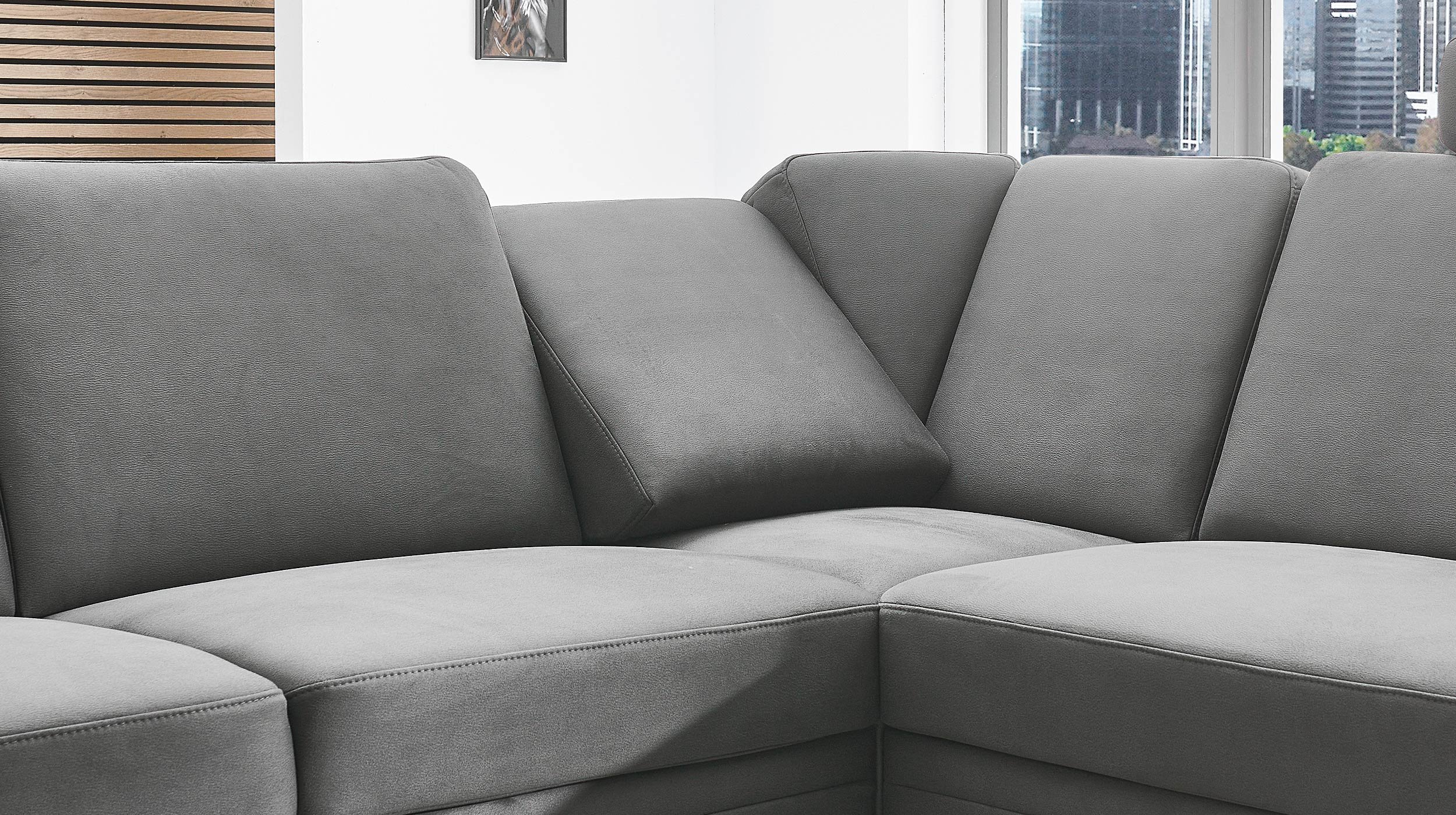 Couchliebe® Wohnlandschaft planbar - anthrazit - Premium Version - CINCINATTI