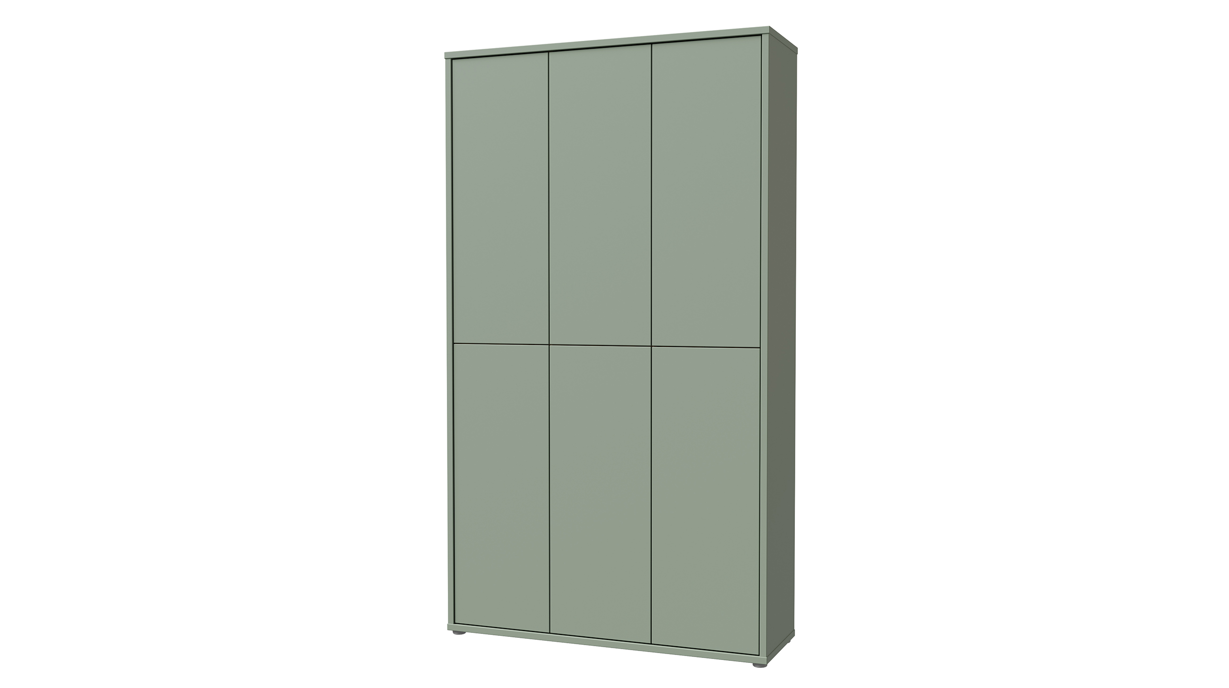 Schuhschrank grün 109 x 192 cm 6-türig - ALICE SPRINGS Schuhschrank grün 109 x 192 cm 6-türig - ALICE