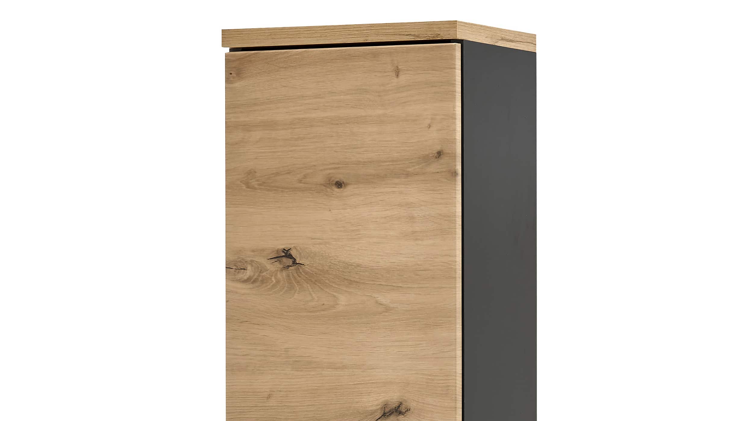 Bad Hängeschrank Artisan Eiche - grau 30 cm - MEMPHIS