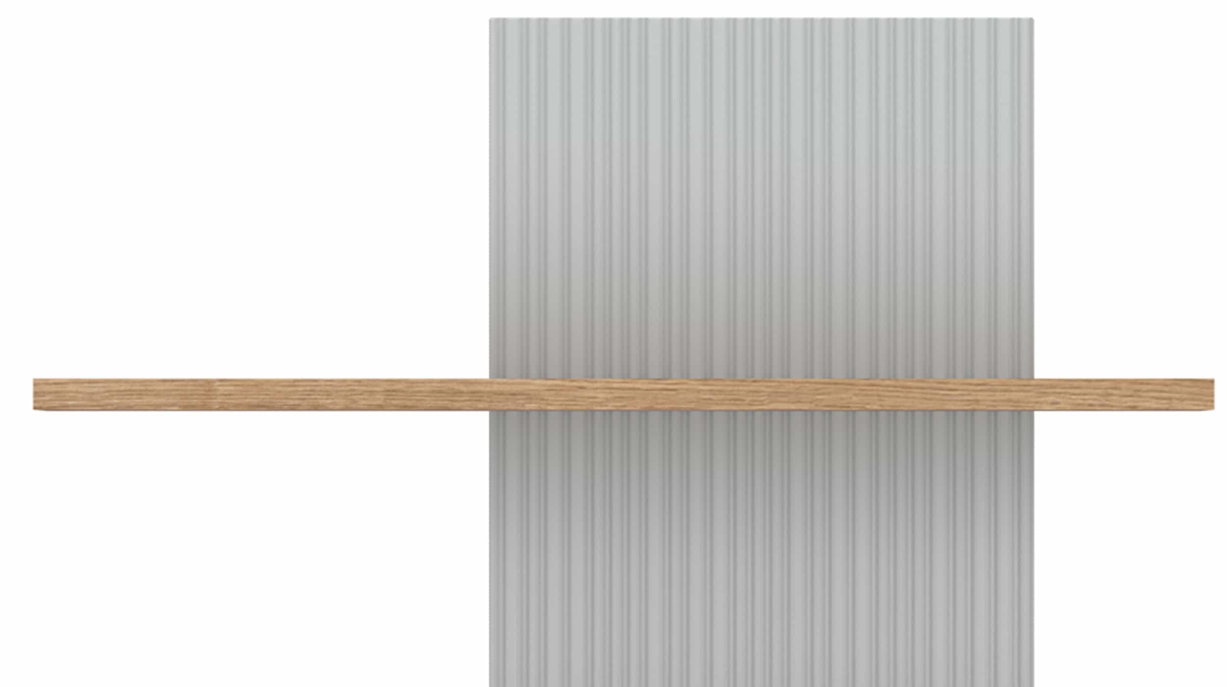 Wandboard grau - Coast Evoke Eiche - 84 cm - MANILLA