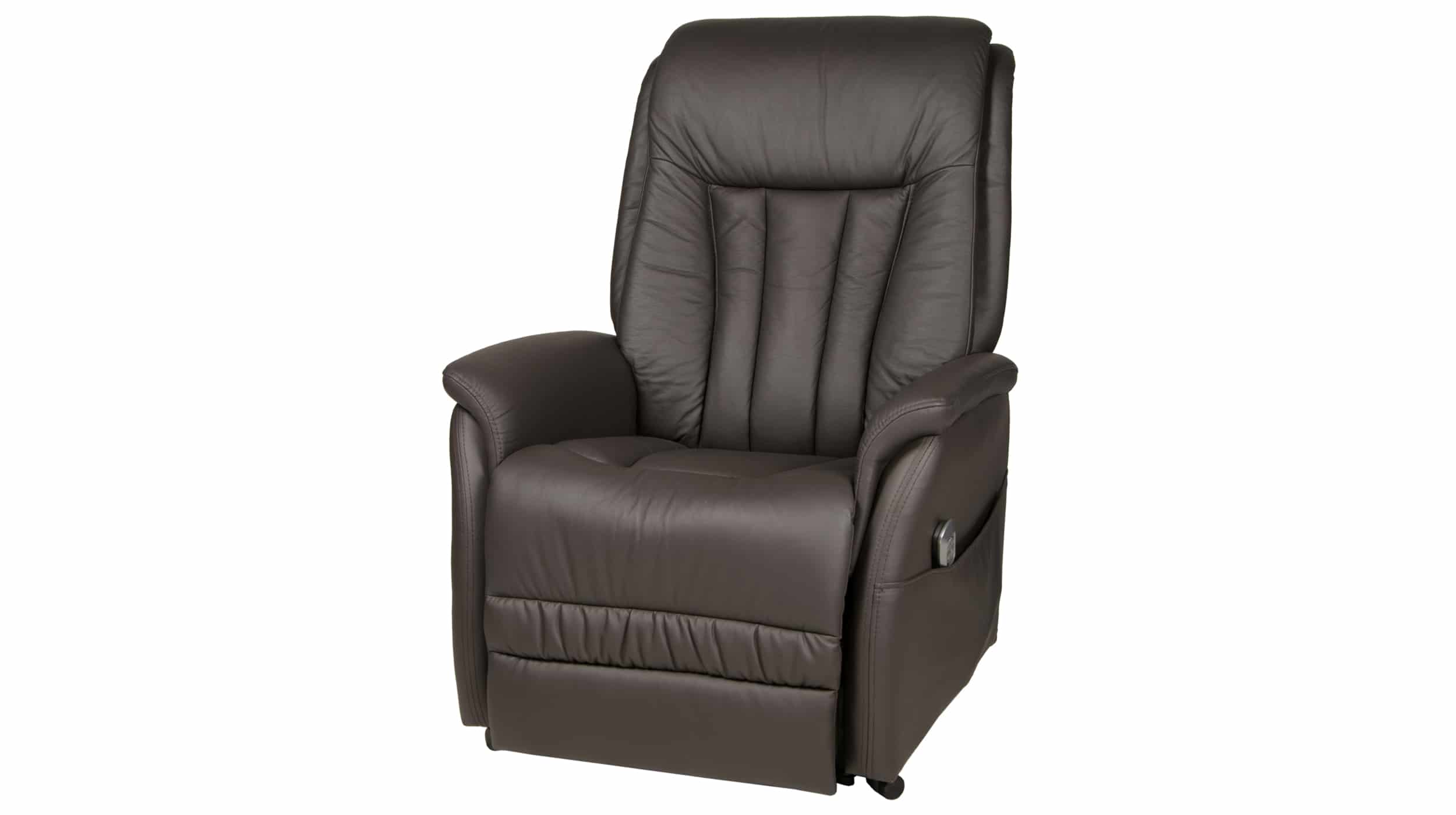 Fernsehsessel Echt Leder braun - 2 Motoren - Aufstehhilfe - SIENA Fernsehsessel Leder braun - 2 Motoren - Aufstehhilfe - SIENA