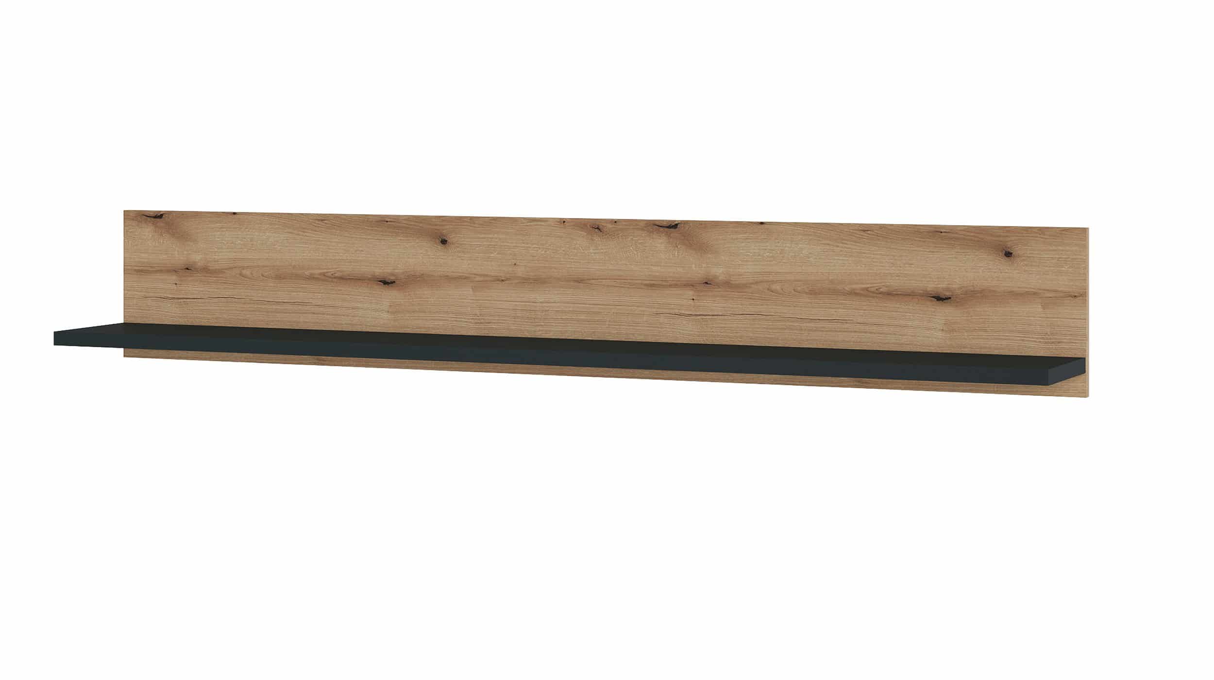 Wandboard Coast Evoke Eiche - grau 160 cm - CORTE Wandboard Coast Evoke Eiche - grau 160 cm - CORTE