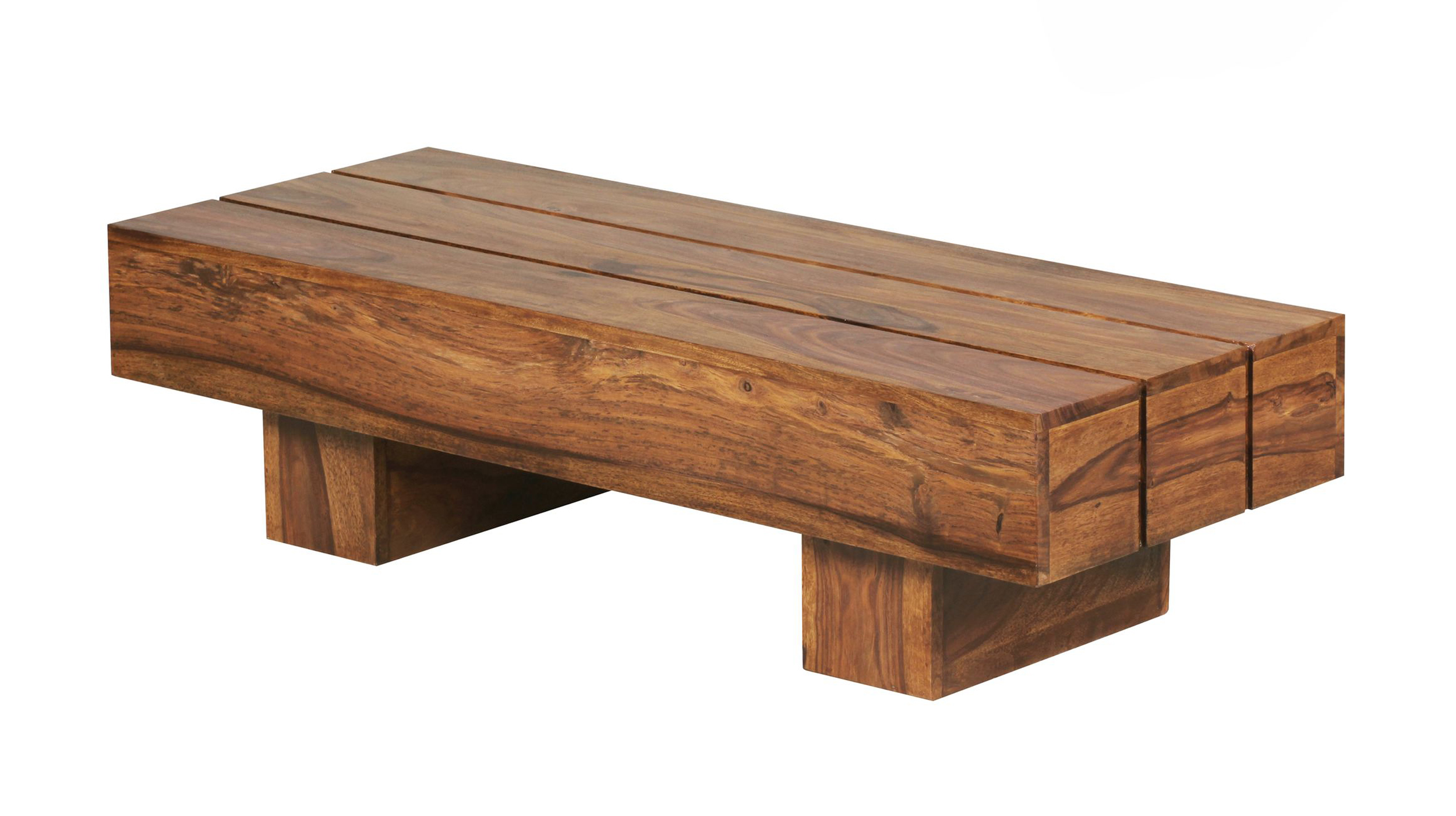 Couchtisch Sheesham massiv gebeizt 120 x 30 cm - ELIN Couchtisch Sheesham massiv gebeizt 120 x 30 cm - ELIN