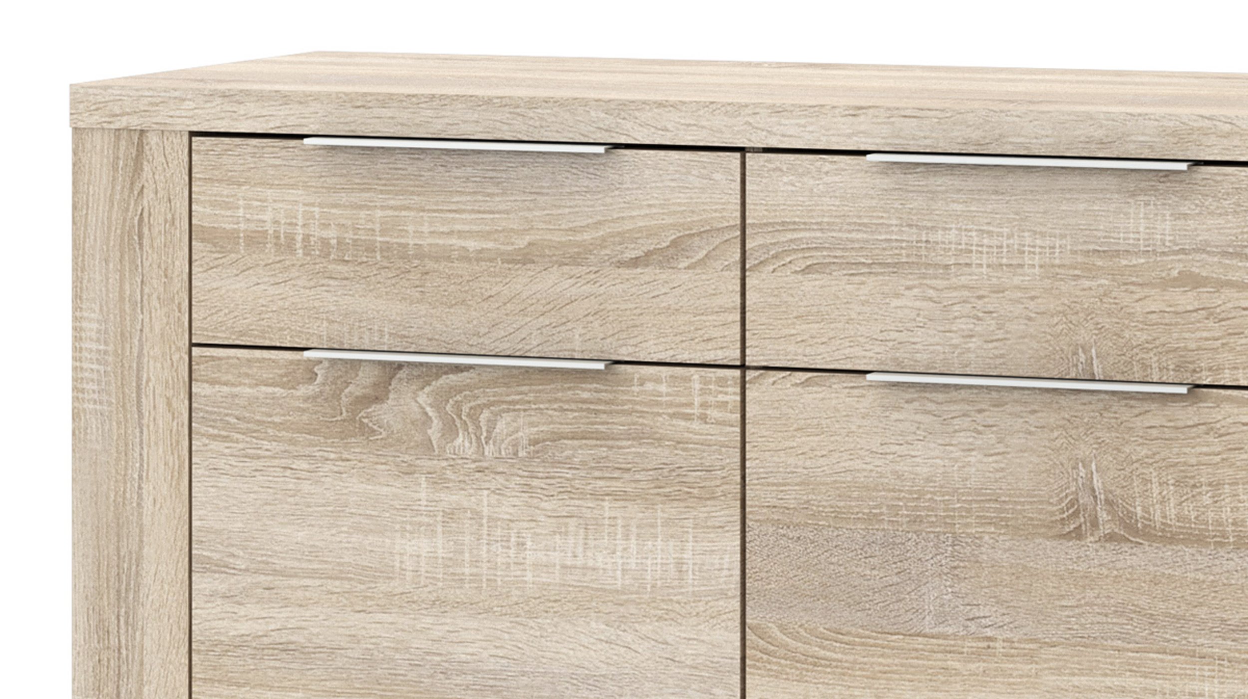 Sideboard Sonoma Eiche - 3-türig - 188 cm - CALPE