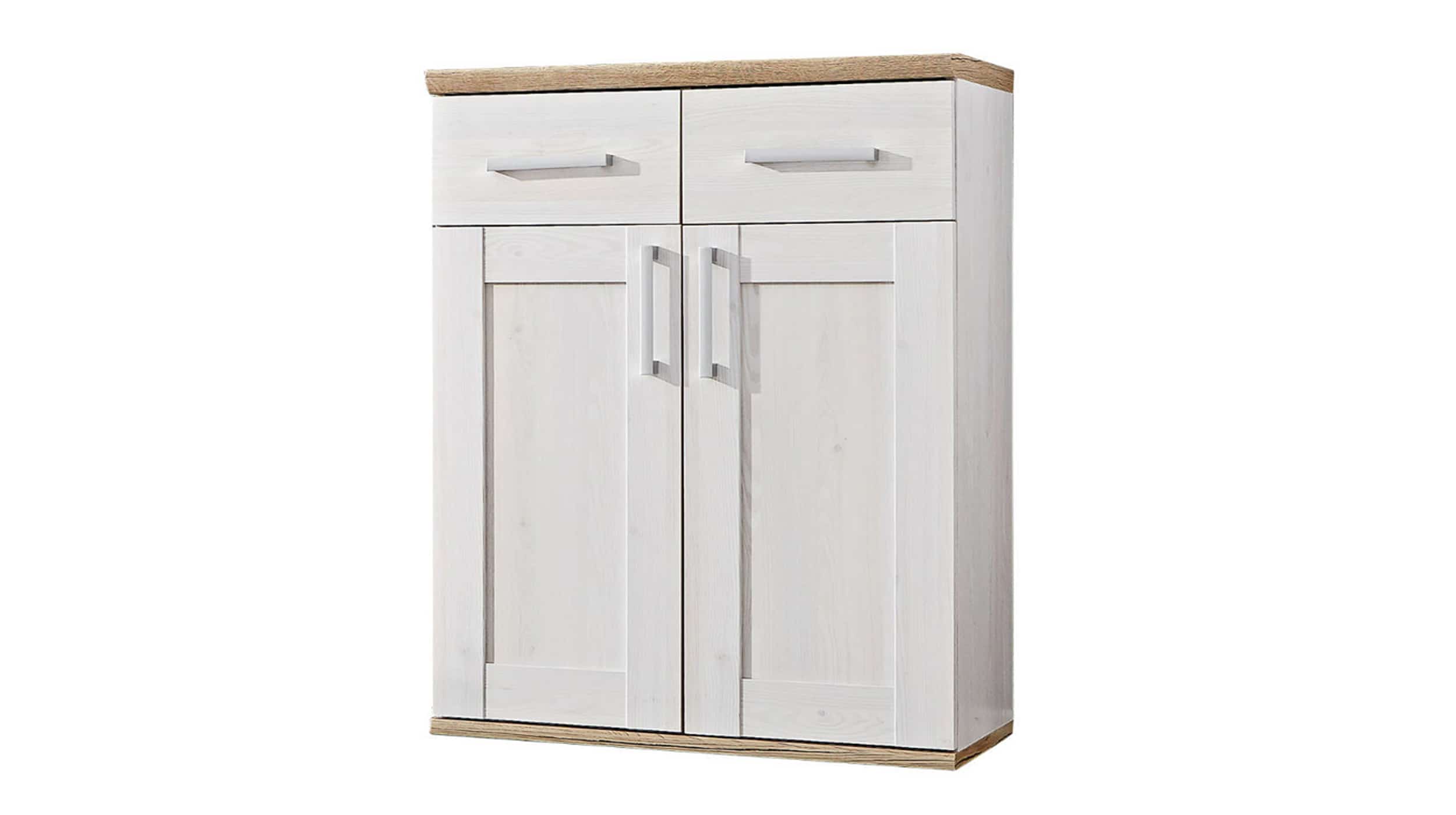 Schuhschrank Sibiu Lärche 96 x 91 cm 2-türig - ROMANCE Schuhschrank Sibiu Lärche 96 x 91 cm 2-türig - ROMANCE