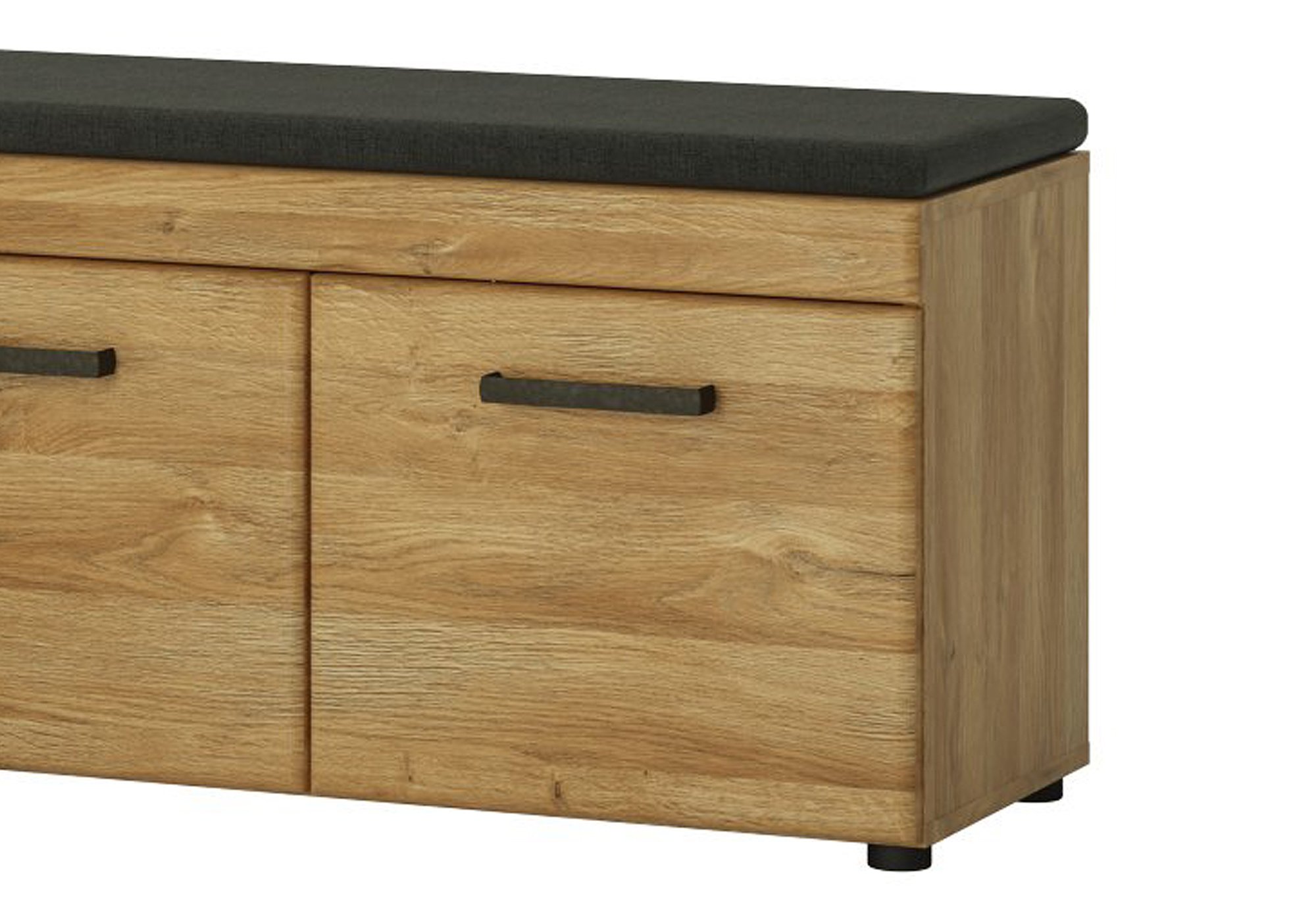Garderobenbank Grandson Eiche 93 cm - CORTINA
