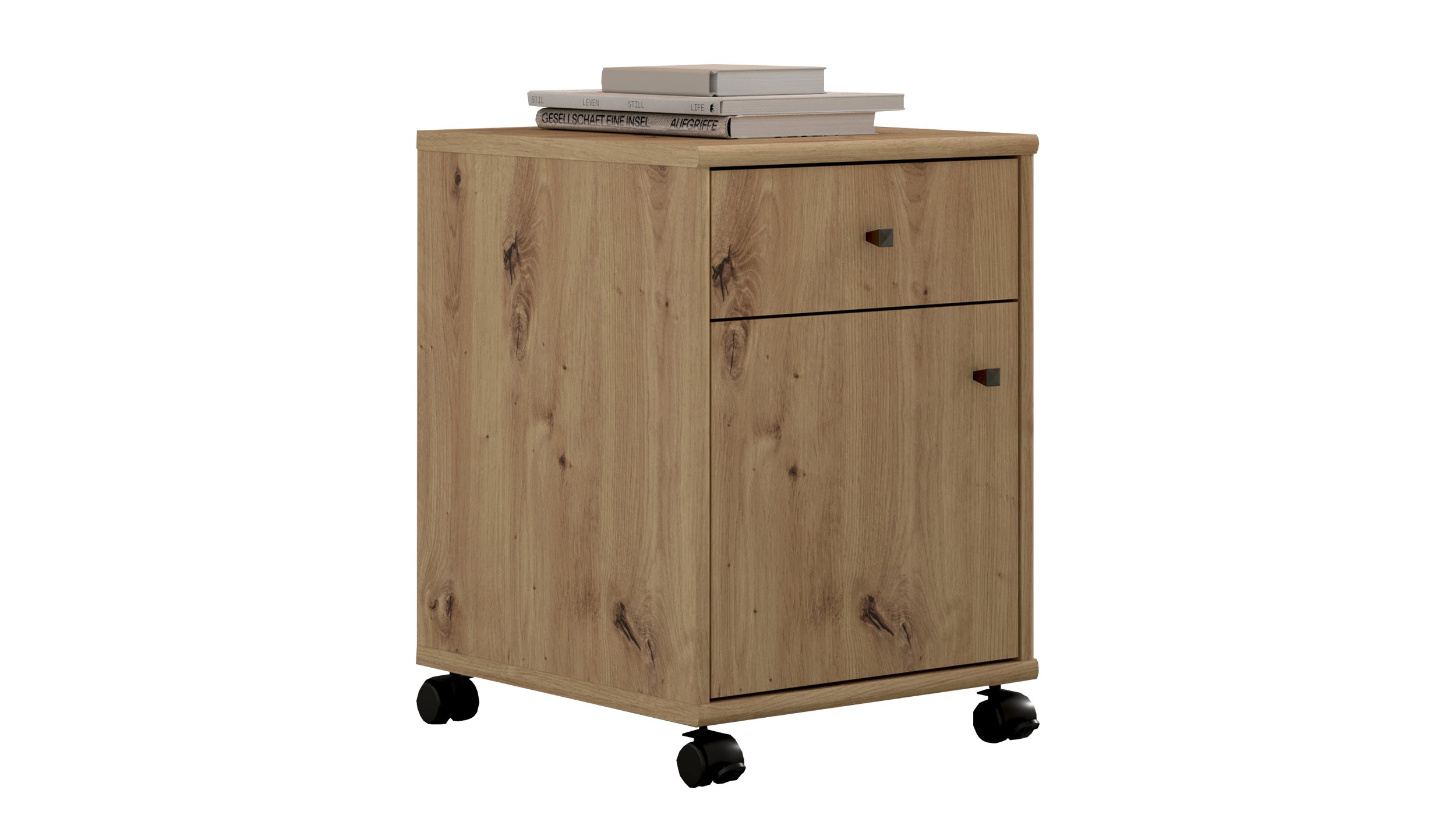 Rollcontainer Artisan Eiche 39 x 54 cm - TEMPRA Rollcontainer Artisan Eiche 39 x 54 cm - TEMPRA