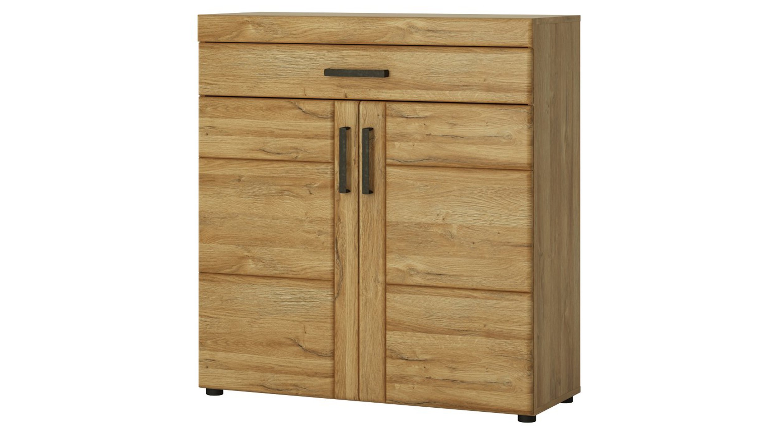 Schuhschrank Grandson Eiche 93 x 100 cm 2-türig - CORTINA Schuhschrank Grandson Eiche 93 x 100 cm 2-türig - CORTINA