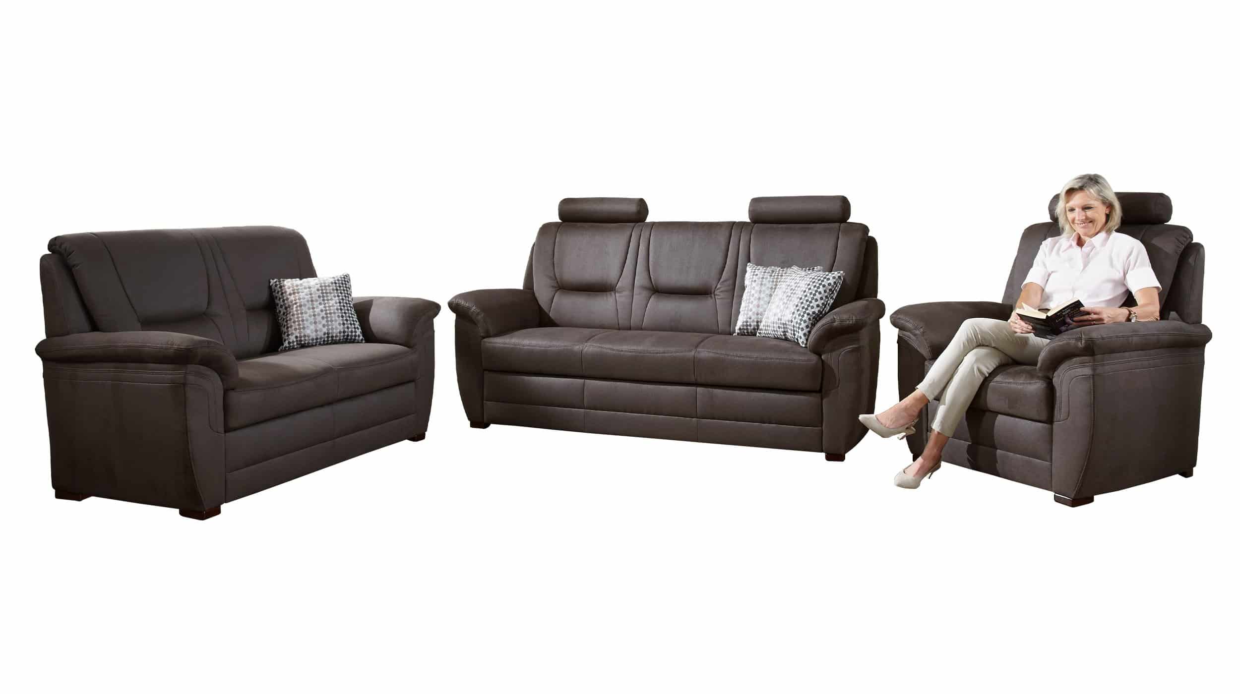 Couchliebe® Wohnlandschaft planbar - nougat - Premium Version A+ - HERMASO Couchliebe® Wohnlandschaft planbar - nougat - Premium Version A+ - HERMASO