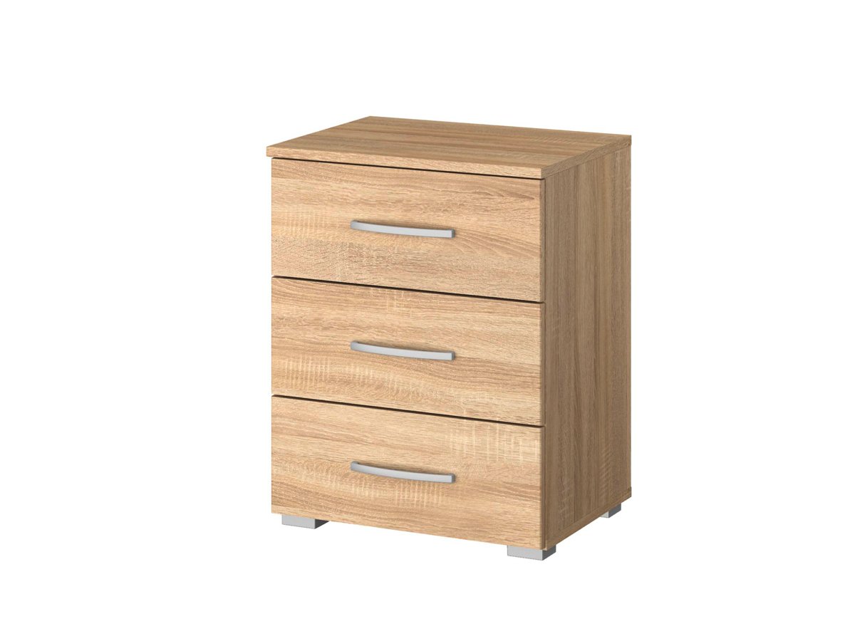 Nachttisch Sonoma Eiche 47 cm x 42 cm Nachtkästchen - ADITIO Nachttisch Sonoma Eiche 47 cm x 42 cm Nachtkästchen - ADITIO