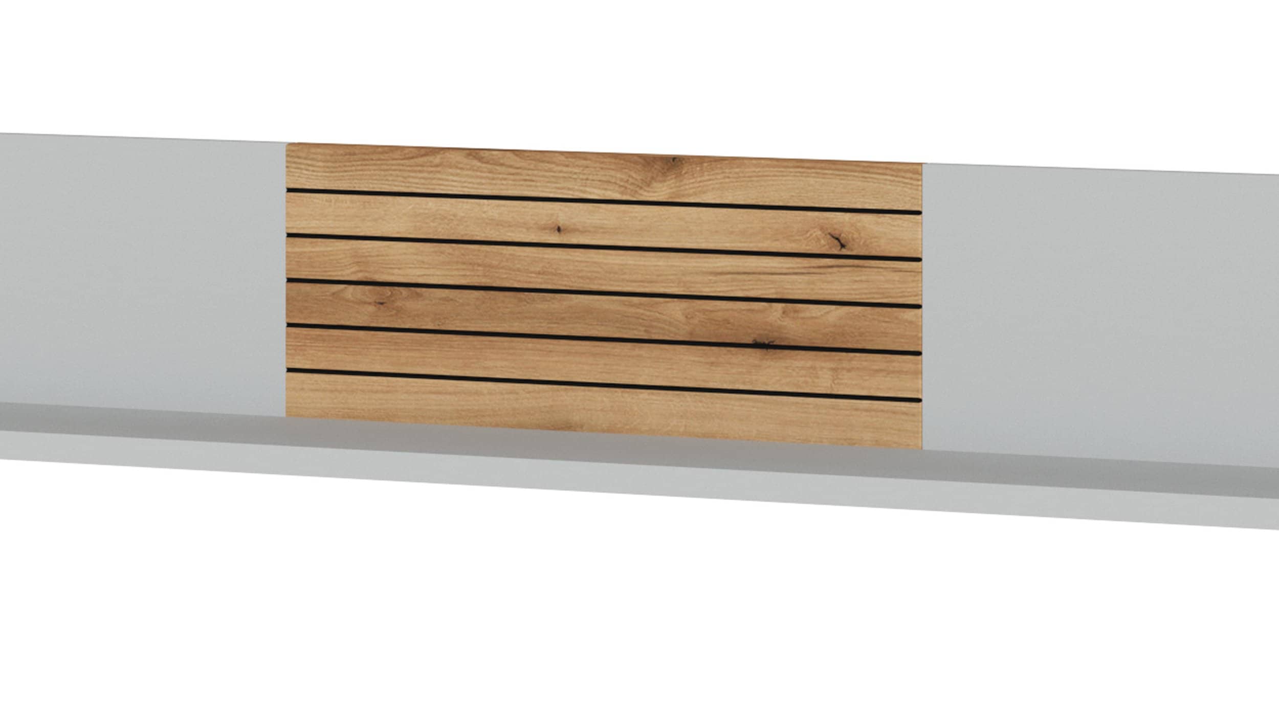 Wandboard lichtgrau - Coast Evoke Eiche 160 cm - ALVERNO