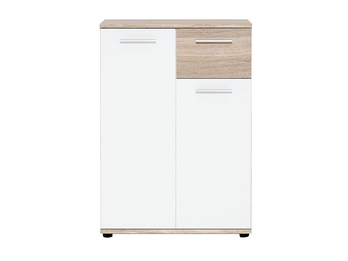 Kommode Sonoma Eiche - weiß 60 cm - JACKY Kommode Sonoma Eiche - weiß 60 cm - JACKY