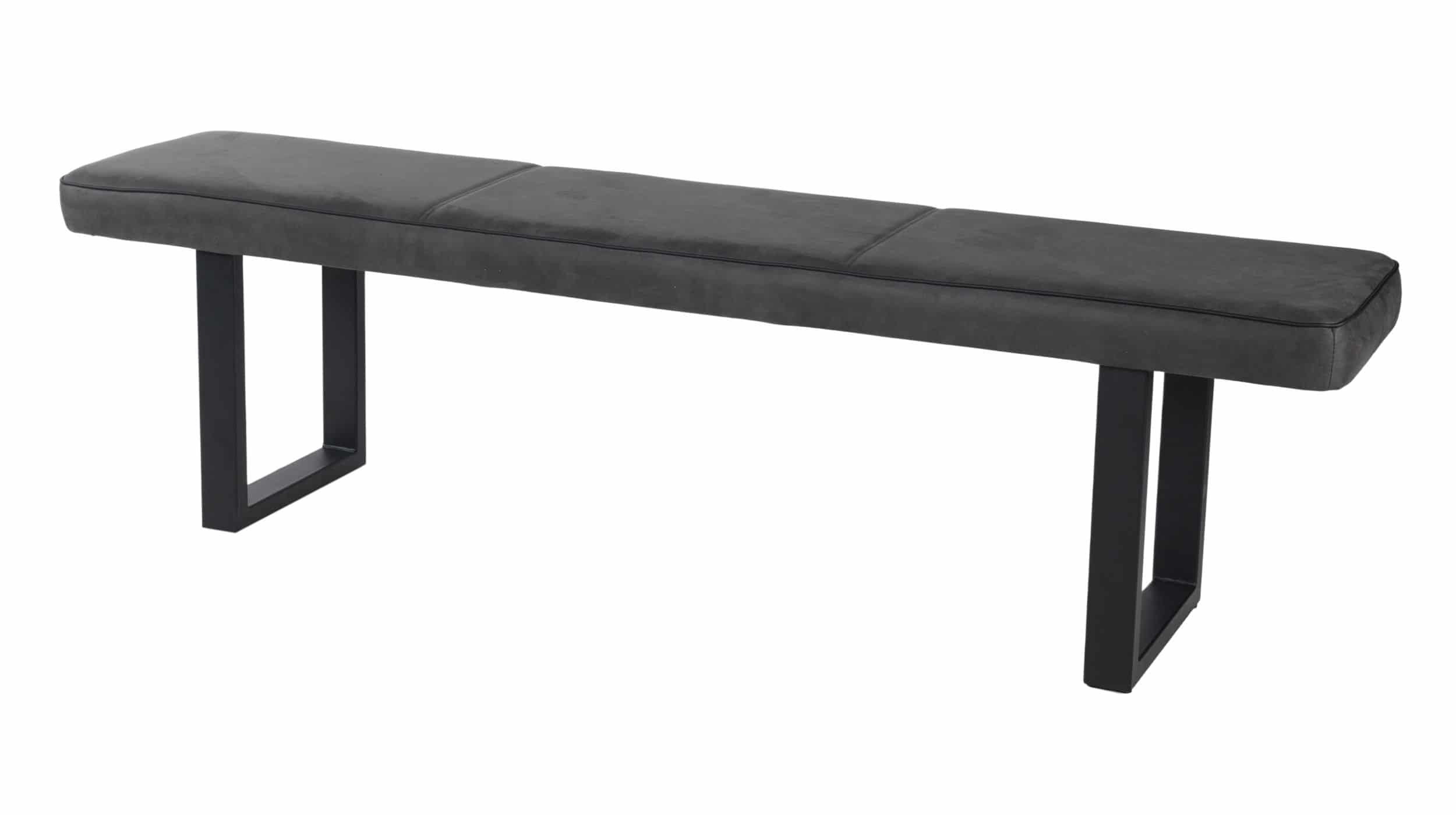 Sitzbank 180 cm Microfaser anthrazit Bank - TARA Sitzbank 180 cm Microfaser anthrazit Bank - TARA